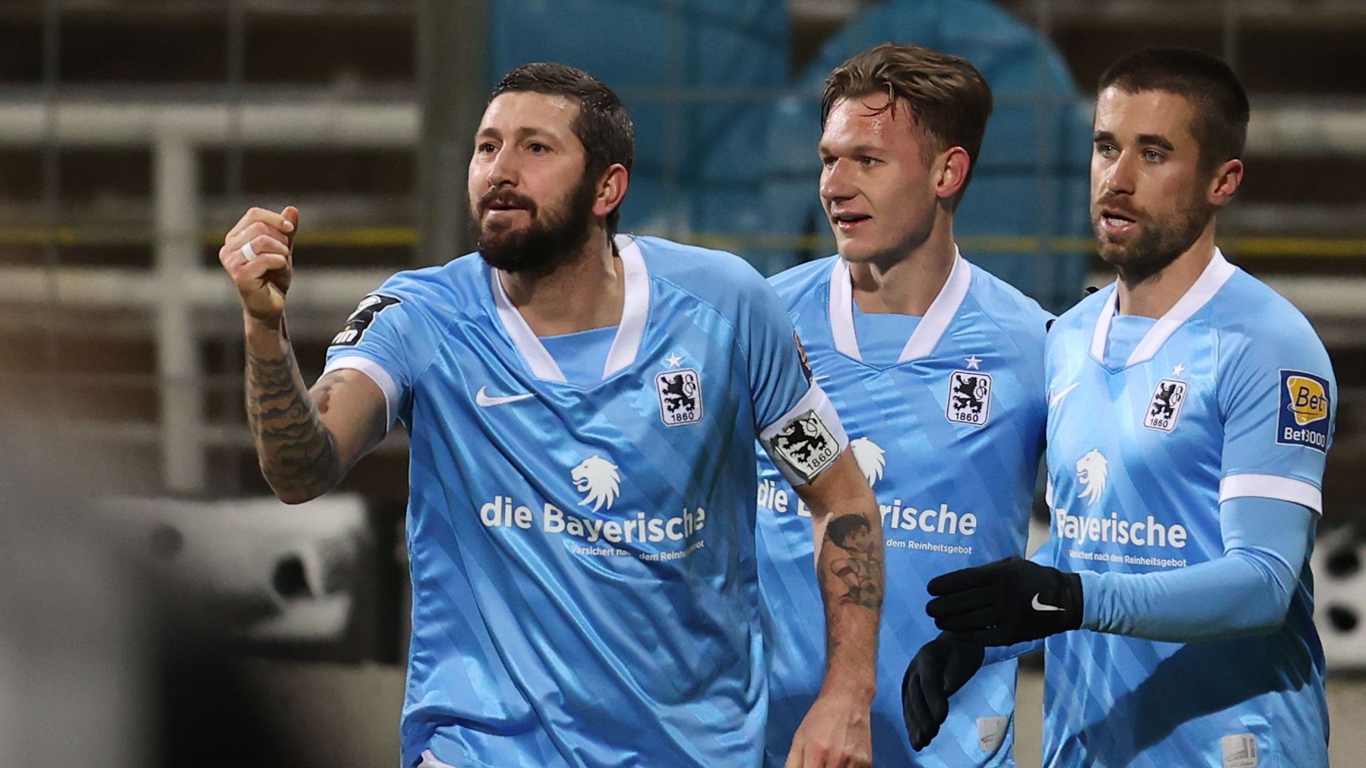 1860 München Sascha Mölders 3. Liga 18-01-2021