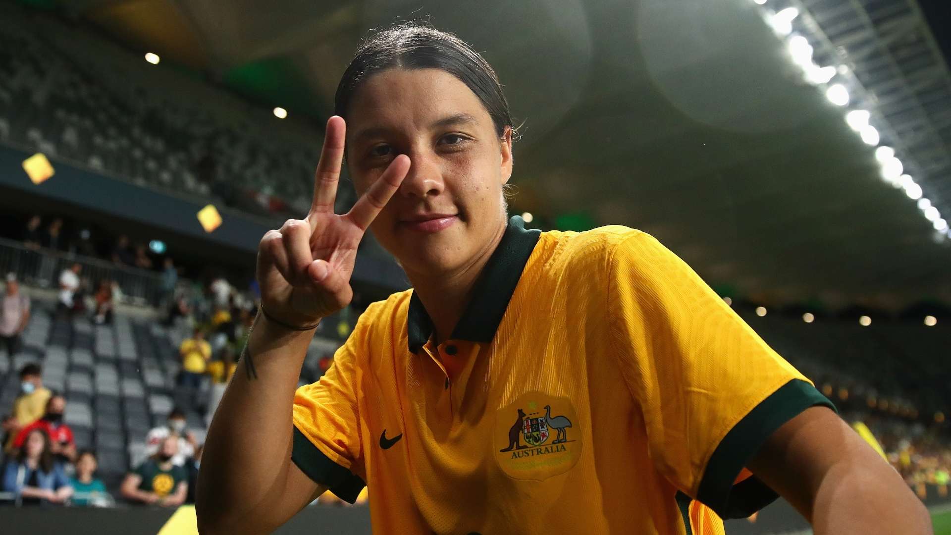 Sam Kerr Australia Goal 50 SLIDELIST