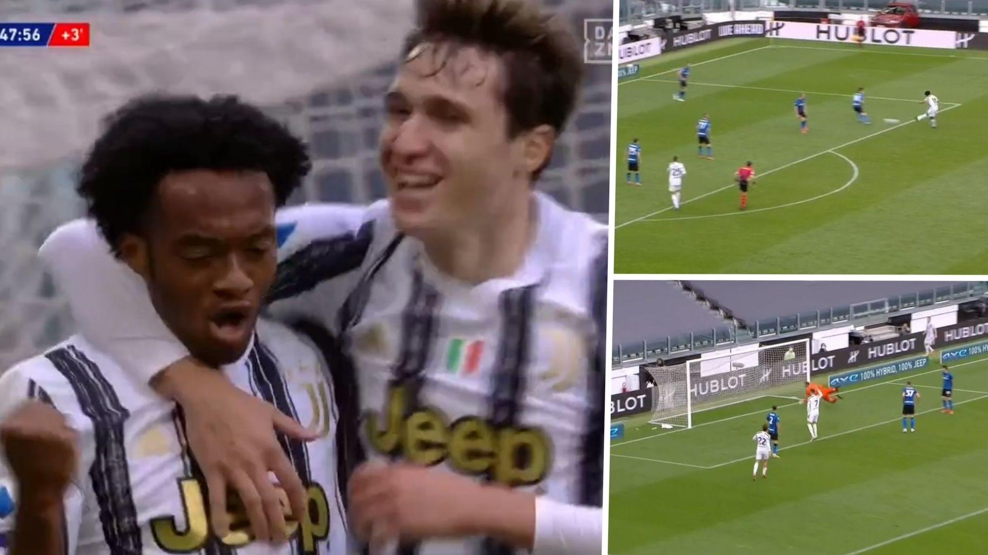 Juan Guillermo Cuadrado Juventus Inter Serie A 2021