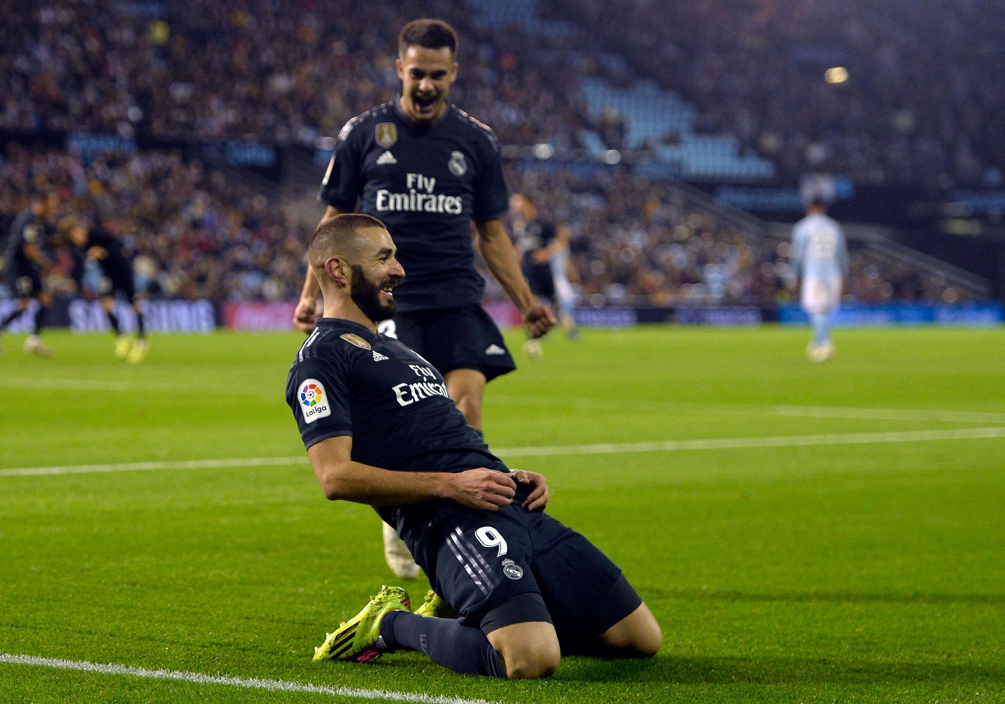 BENZEMA CELTA REAL MADRID LALIGA