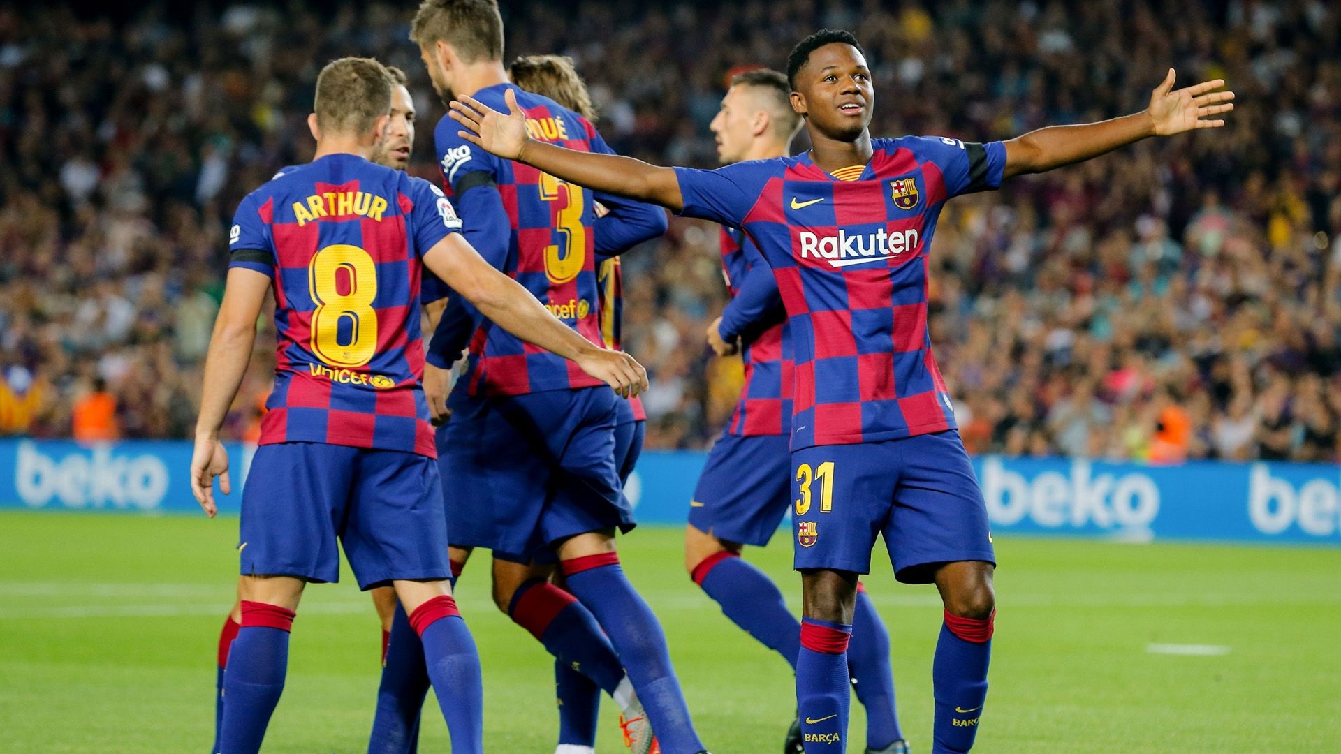 Ansu Fati Barcelona 14092019