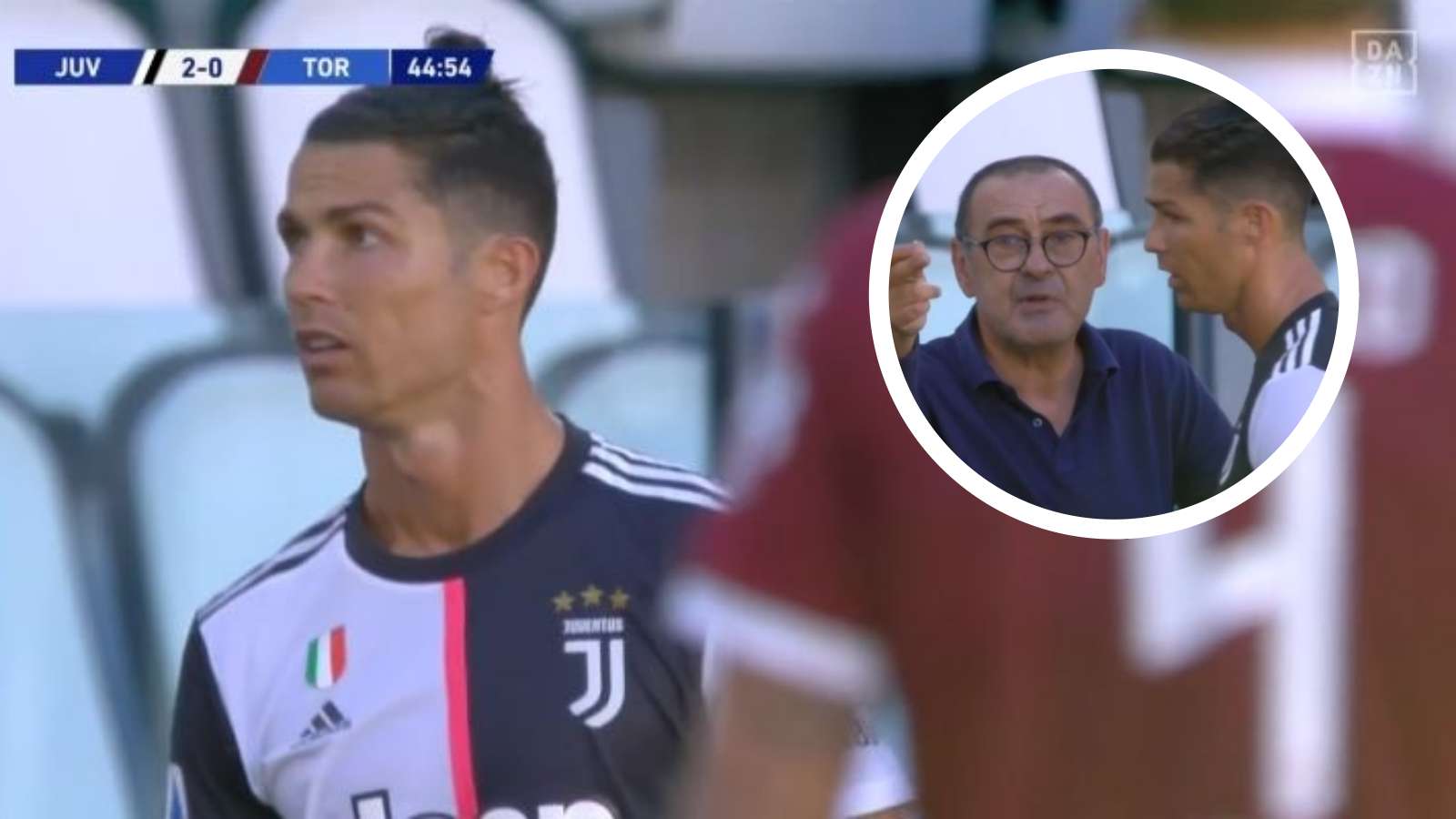 Ronaldo Sarri Juventus