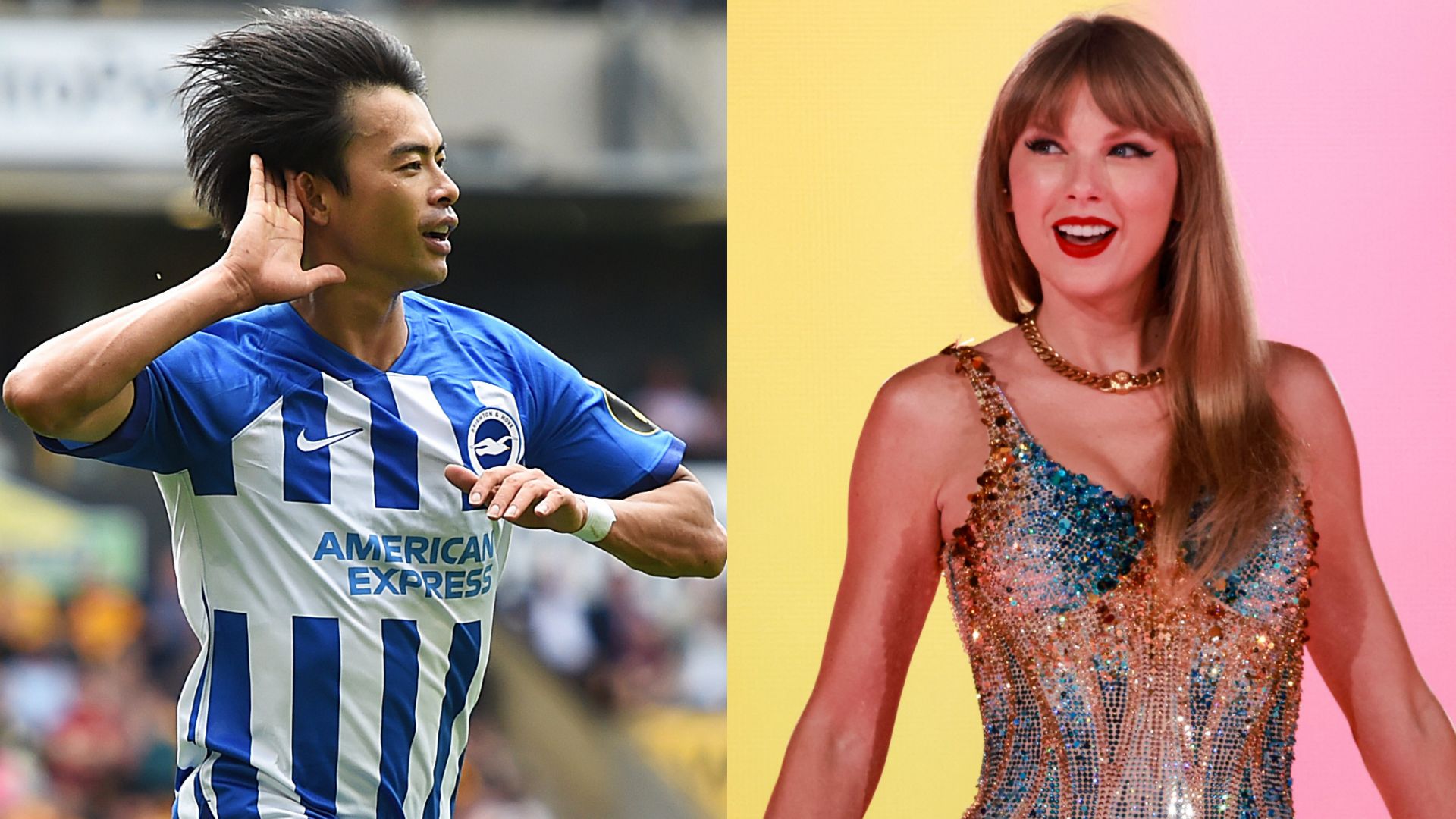 Kaoru Mitoma Taylor Swift