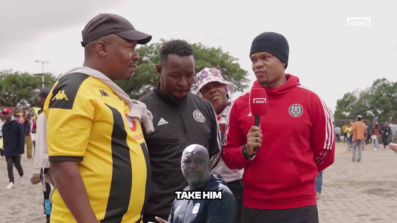Orlando Pirates fans on Pitso video