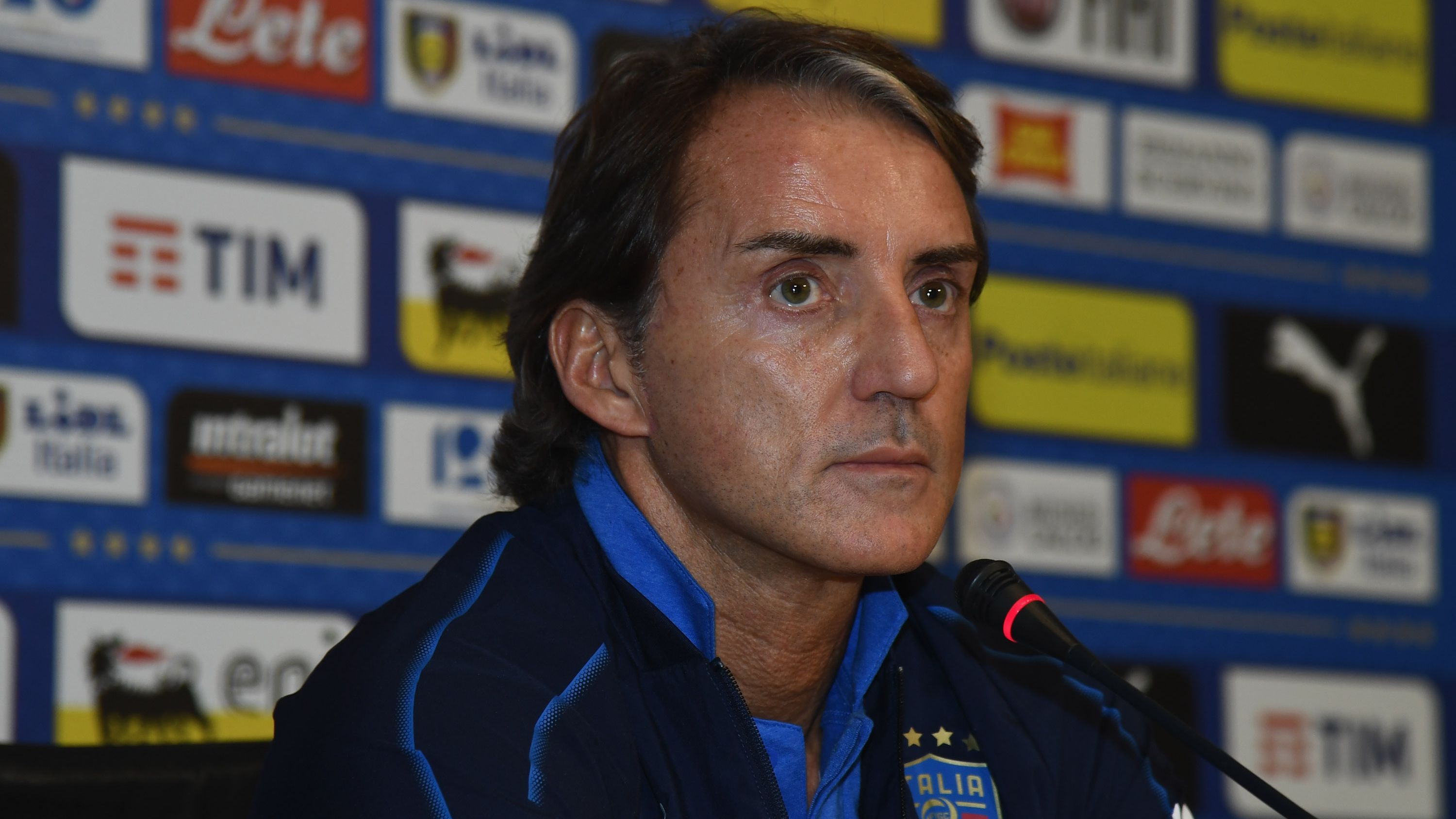 Mancini Italy press conference
