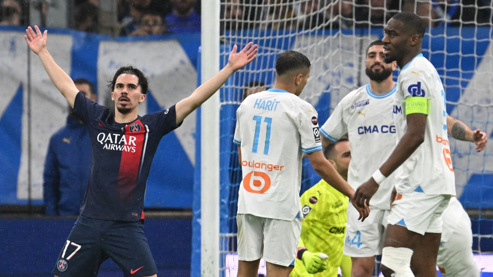 Vitinha Marseille PSG Ligue 1 31032024