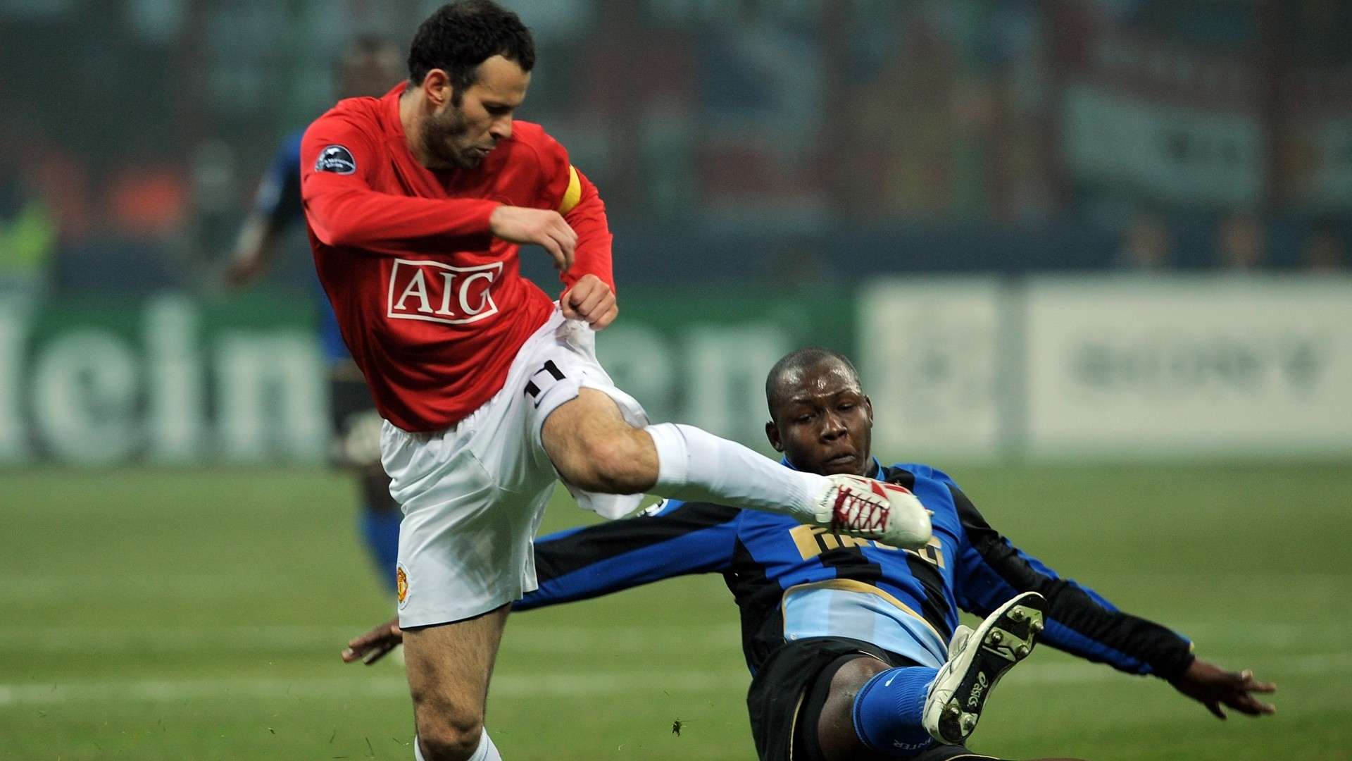 Giggs Rivas Inter Manchester United 2009