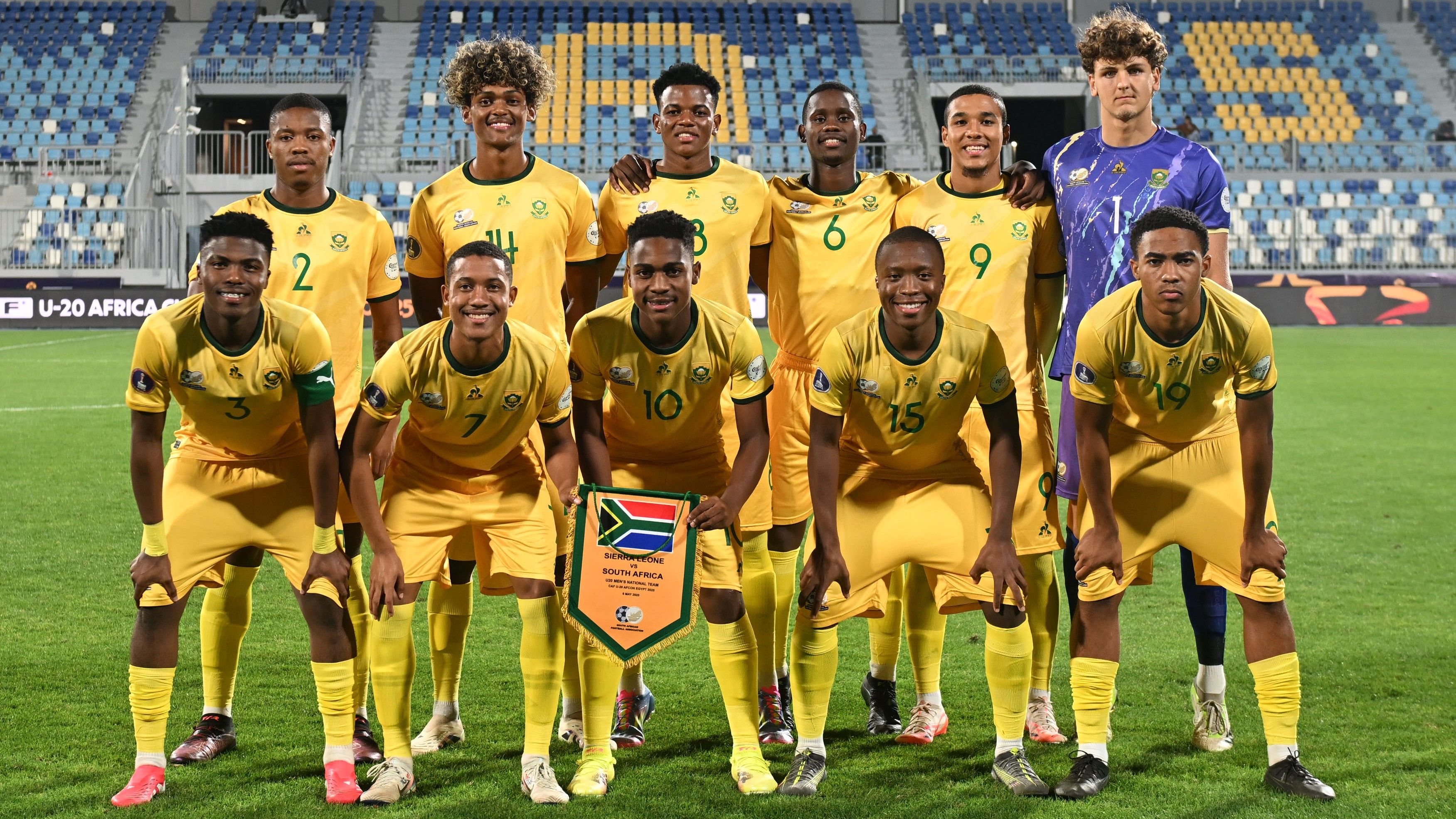 South Africa U20, May 2025
