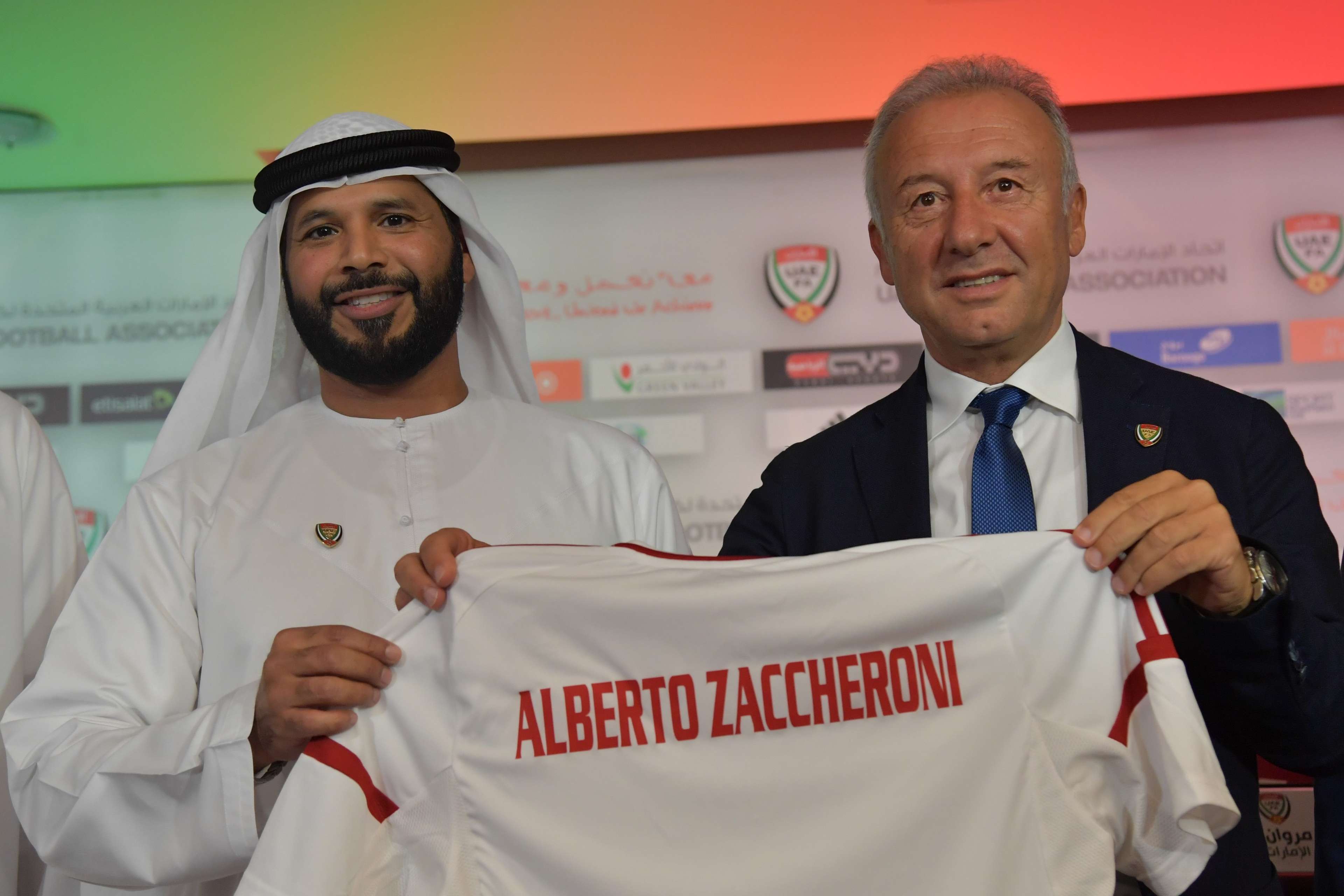 Alberto Zaccheroni UAE coach