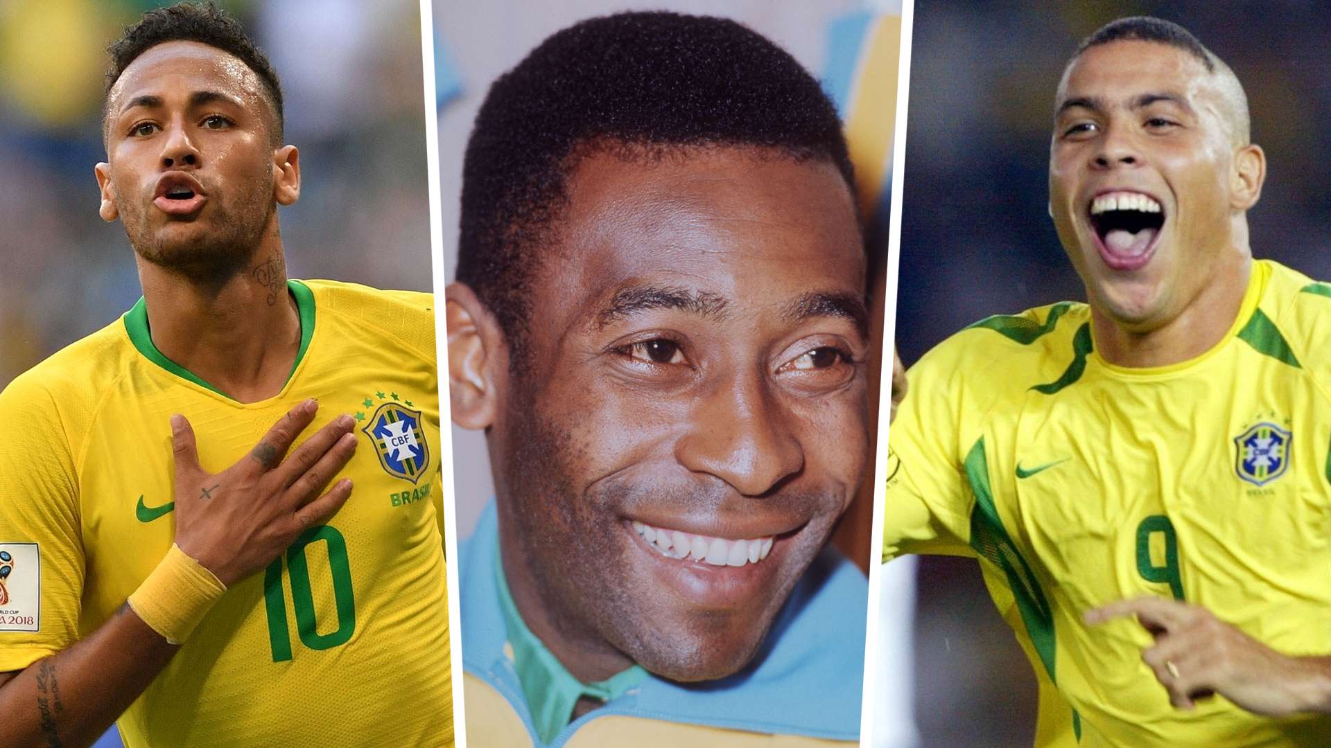 Neymar, Pele, Ronaldo GFX