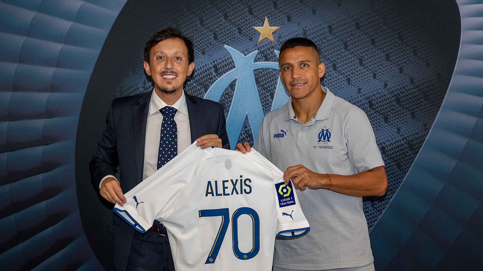 Alexis Sanchez OM Maillot
