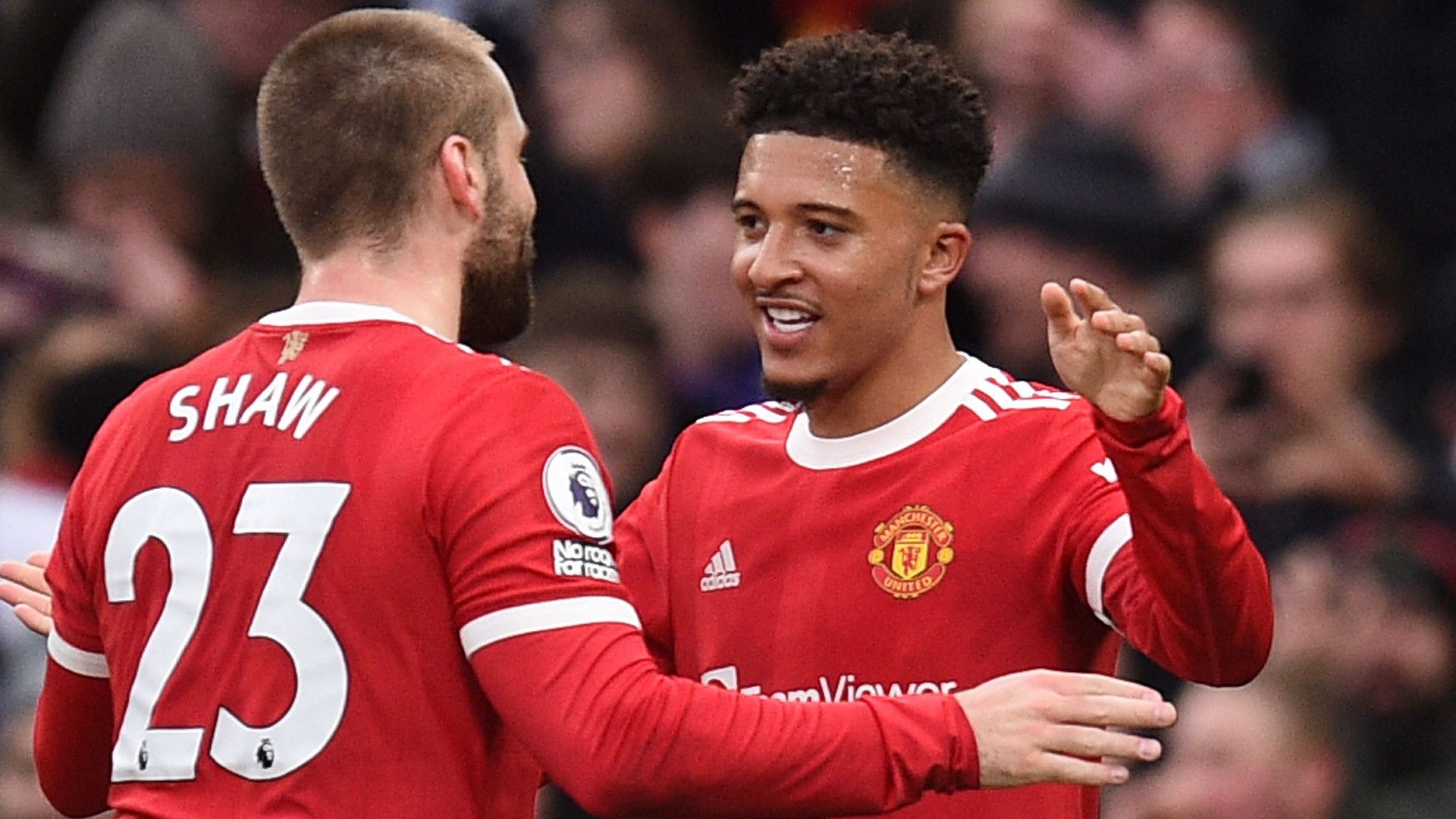 JADON SANCHO MANCHESTER UNITED PREMIER LEAGUE 12022022