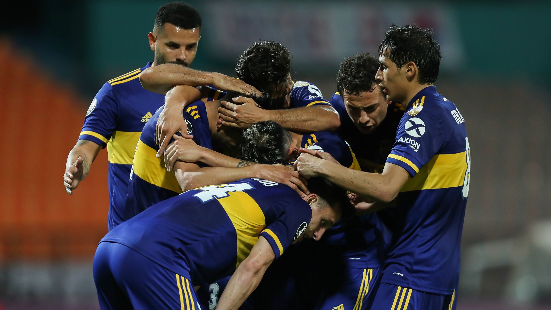 festejo Boca DIM Copa Libertadores 24092020