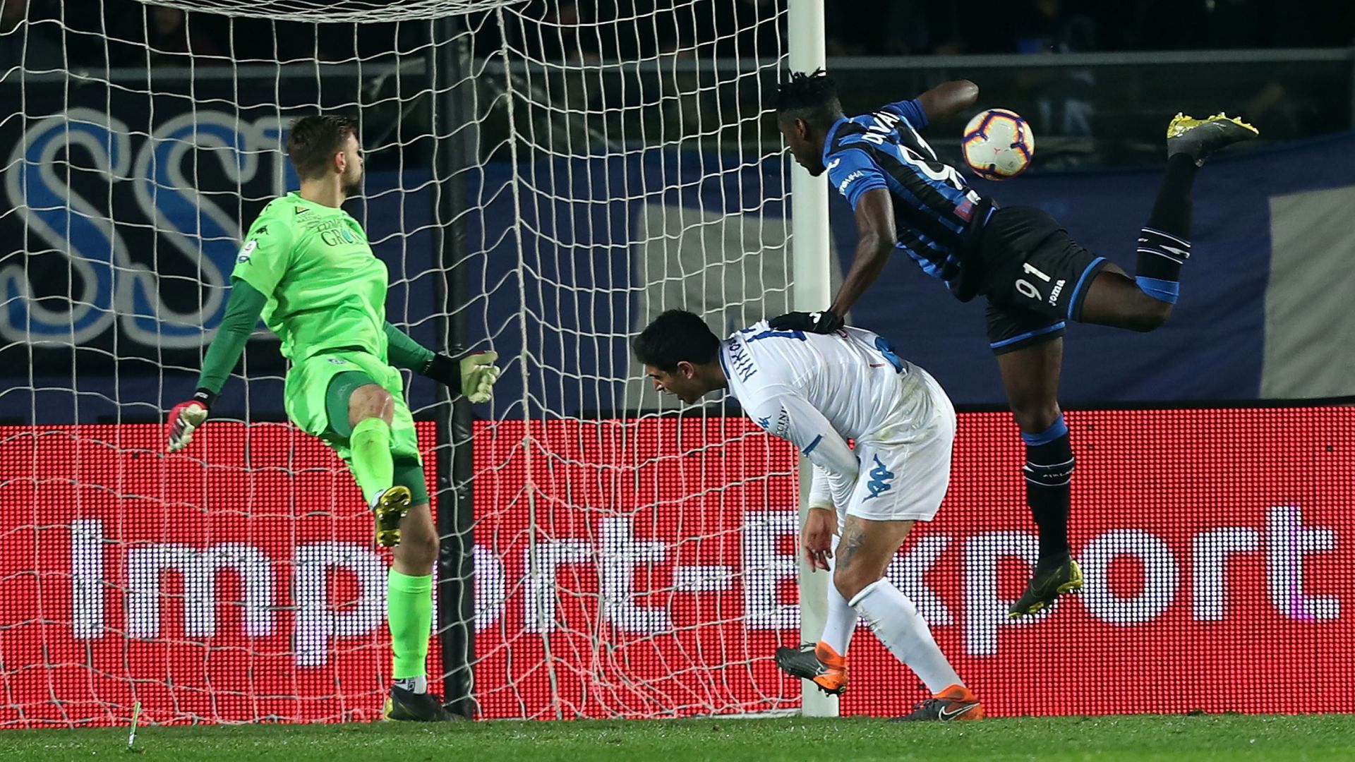 Duvan Zapata Atalanta Empoli Serie A