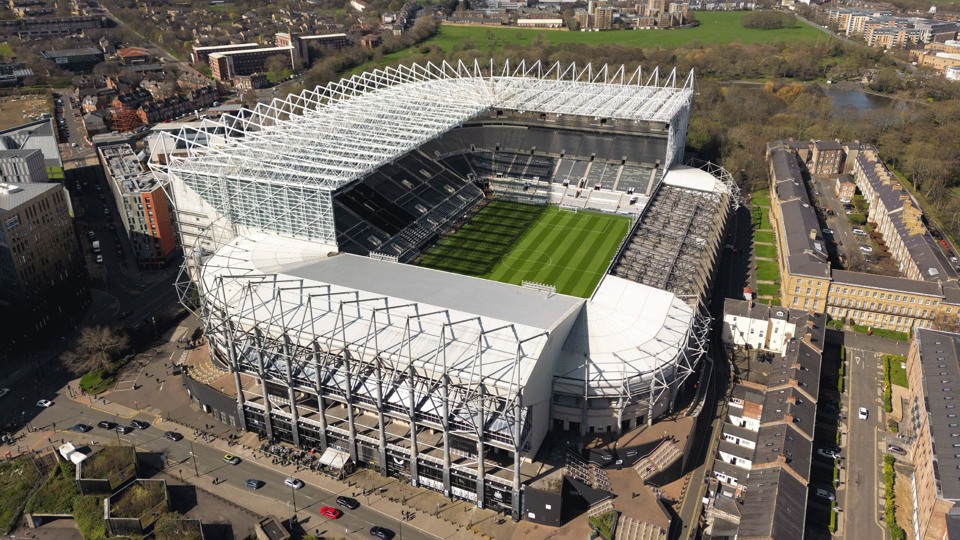 St. James’ Park VIEW Newcastle Stadion Stadium