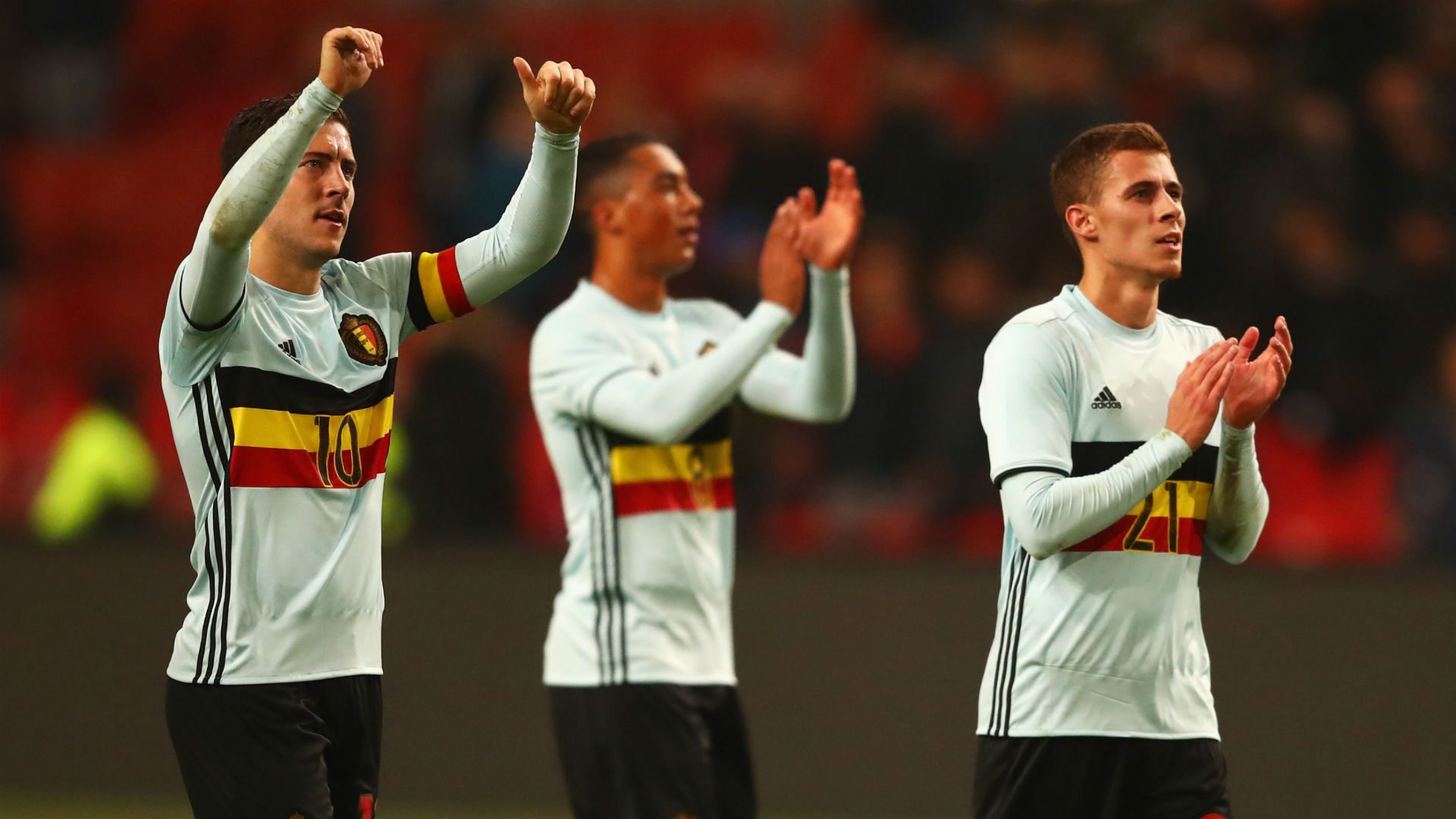 Eden Hazard Thorgan Hazard Belgium