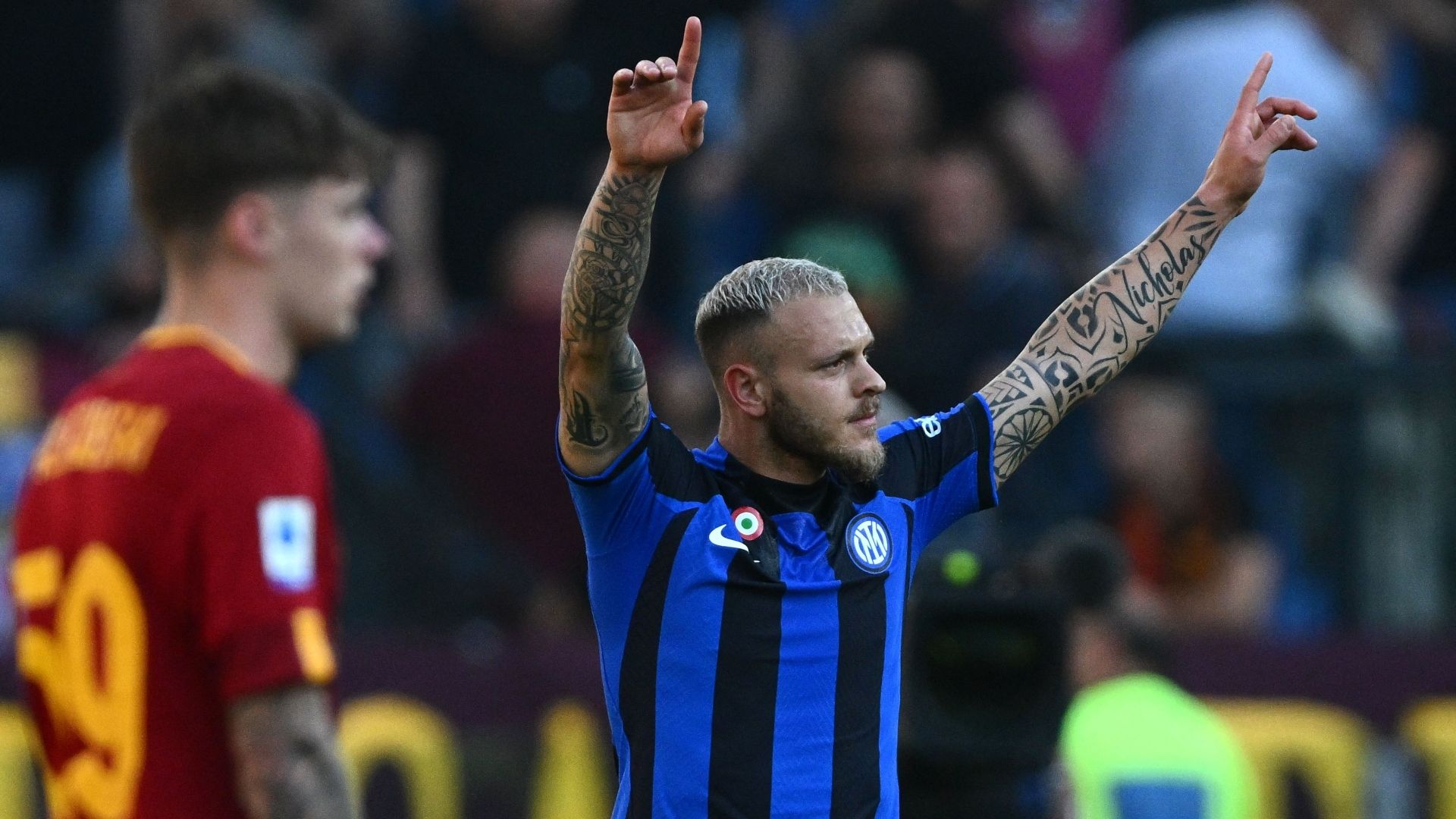 Federico Dimarco Roma Inter 06052023