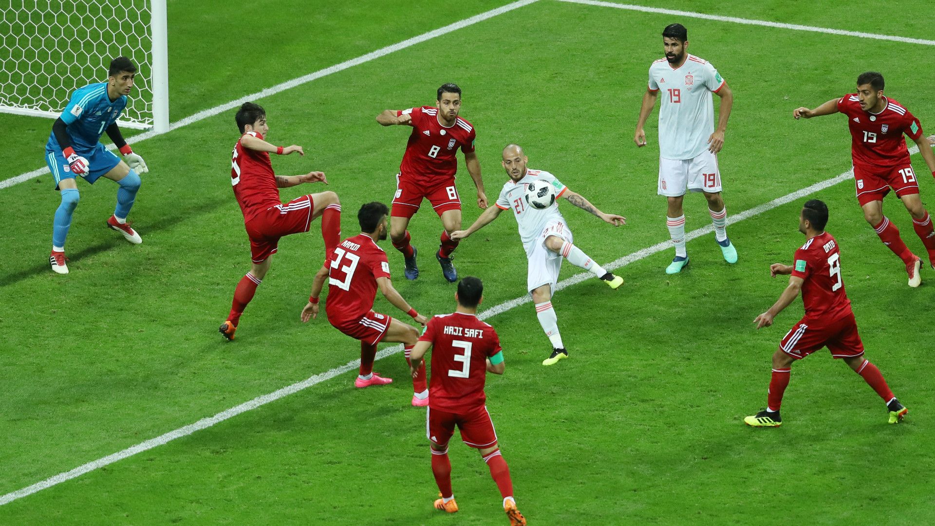 David Silva Iran Spain World Cup 2018