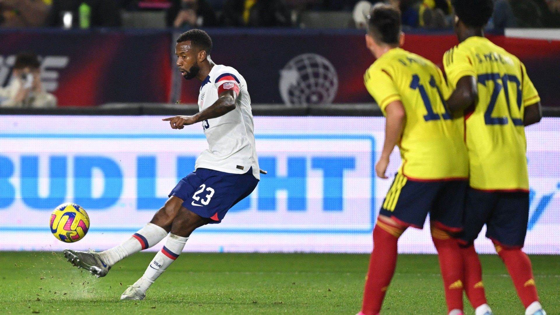 Acosta USMNT Colombia 2023
