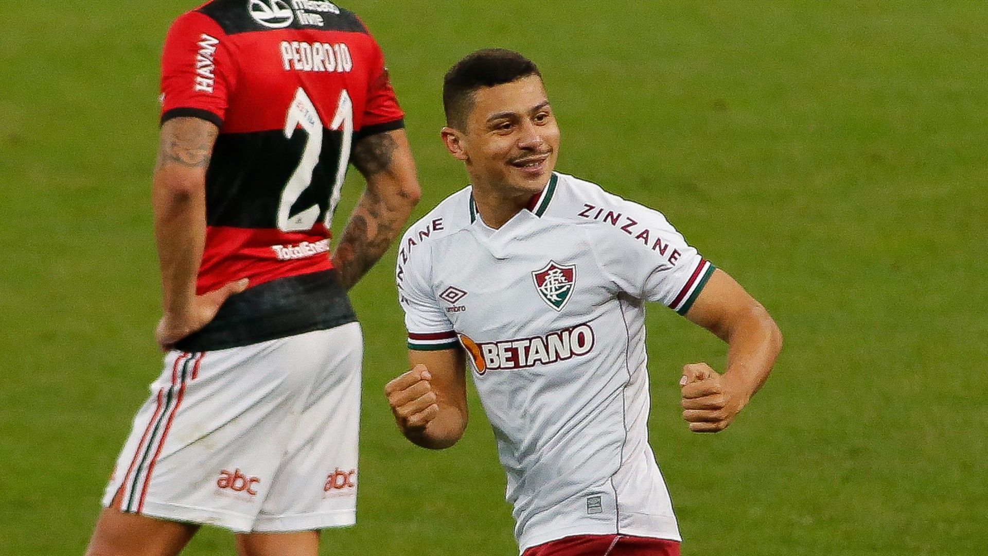 André Flamengo Fluminense Neo Quimica Arena Brasileirão 04 07 2021