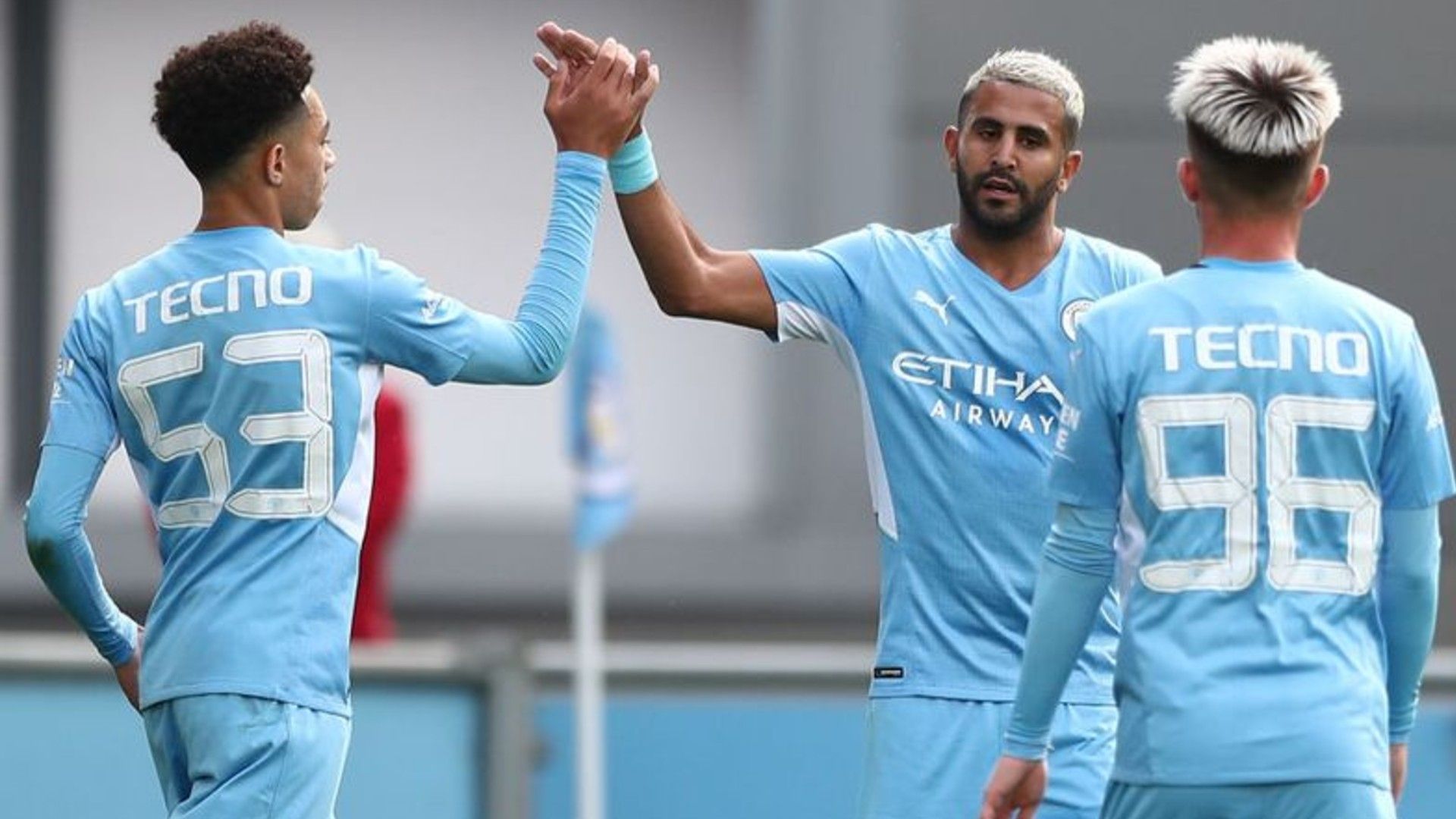 Riyad Mahrez of Manchester City.