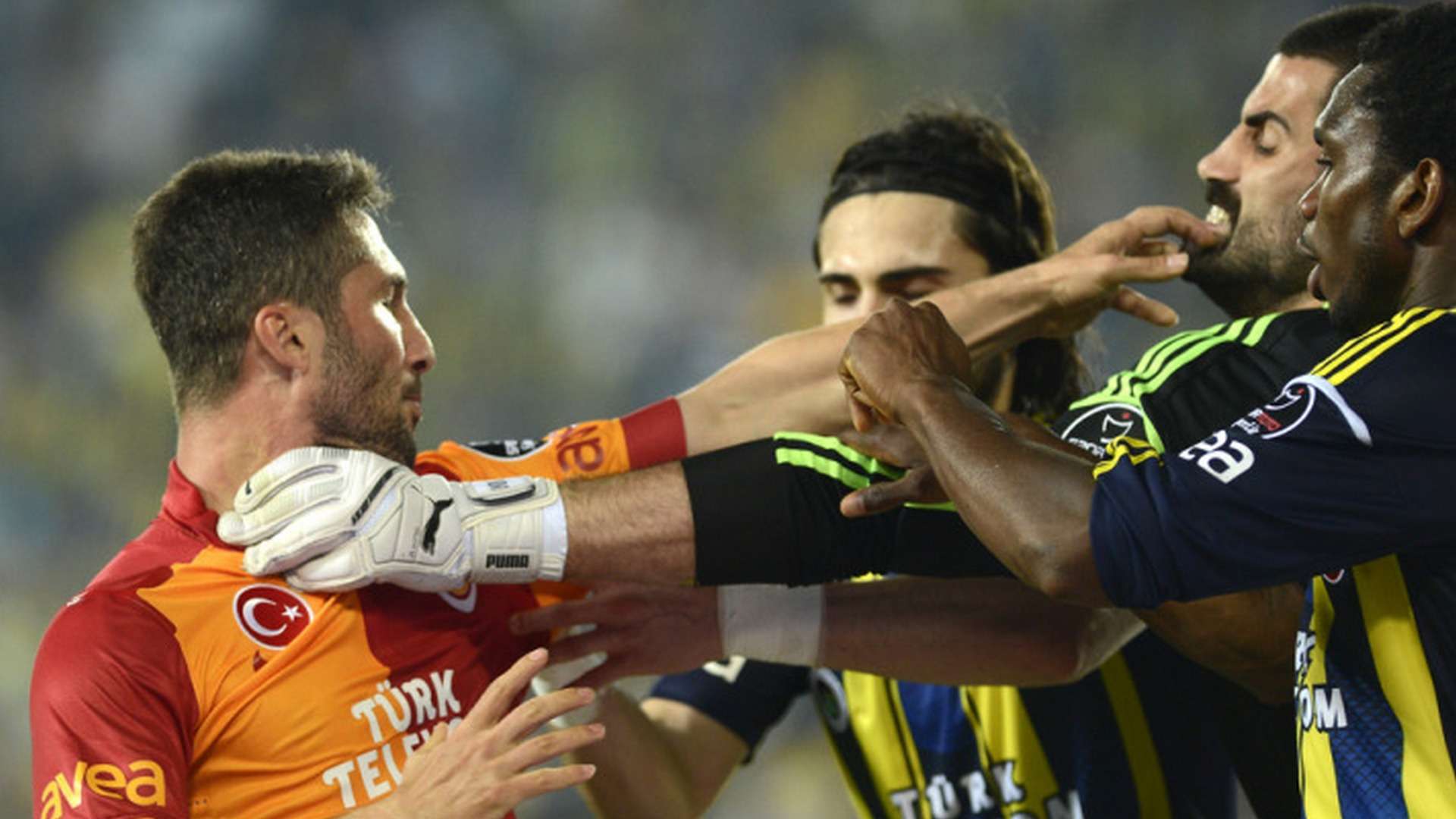 Sabri Sarioglu Volkan Demirel Galatasaray Fenerbahce