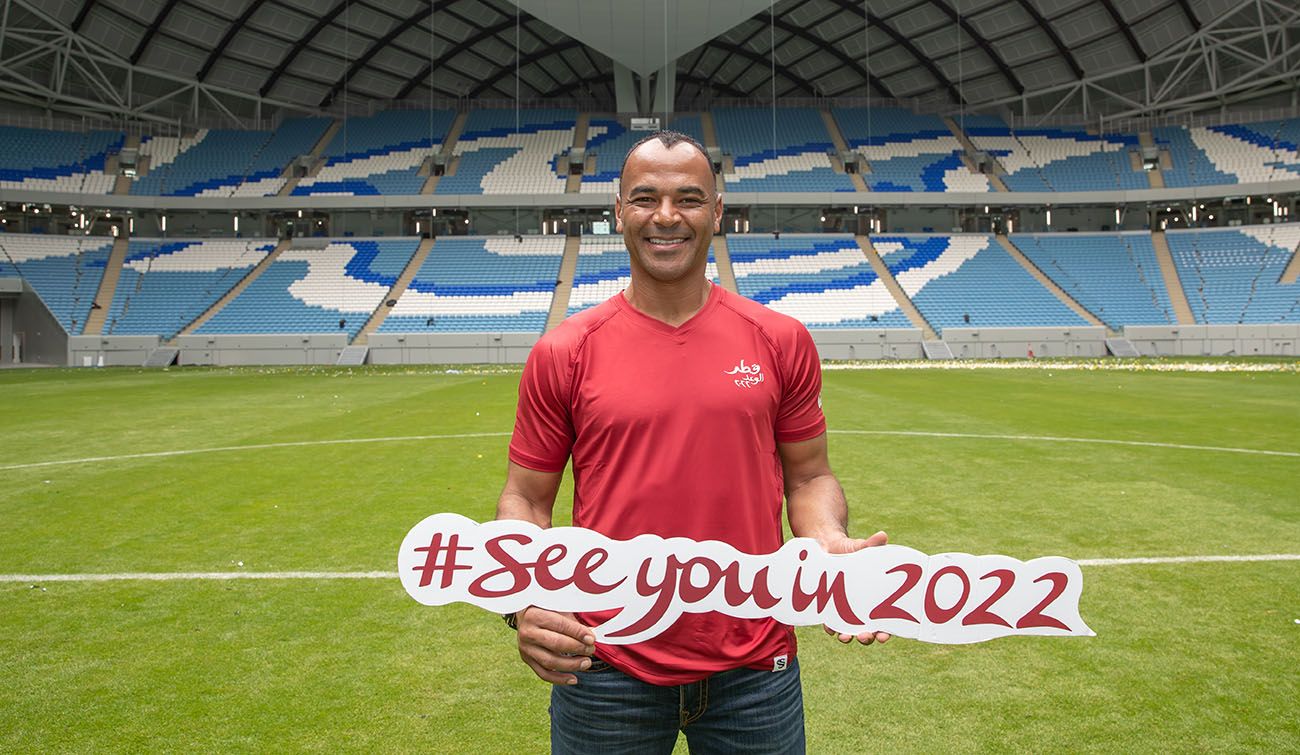 Cafu 2022 World Cup Qatar AmbassadorCafu 2022 World Cup Qatar Ambassador