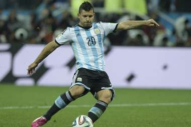 Sergio Aguero Argentina Netherlands FIFA World Cup 2014