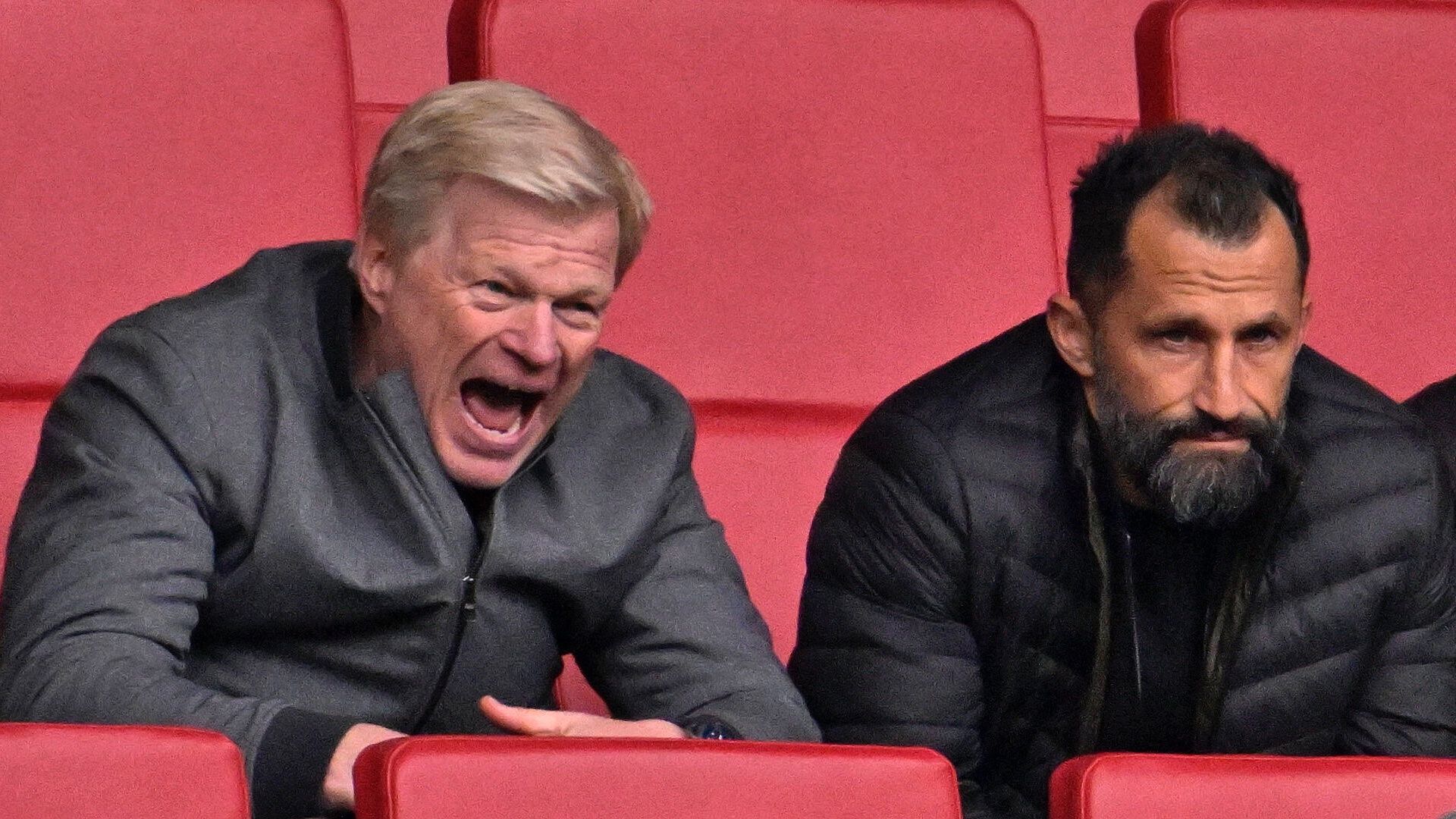 GERMANY ONLY: OLIVER KAHN HASAN SALIHAMIDZIC BAYERN MÜNCHEN