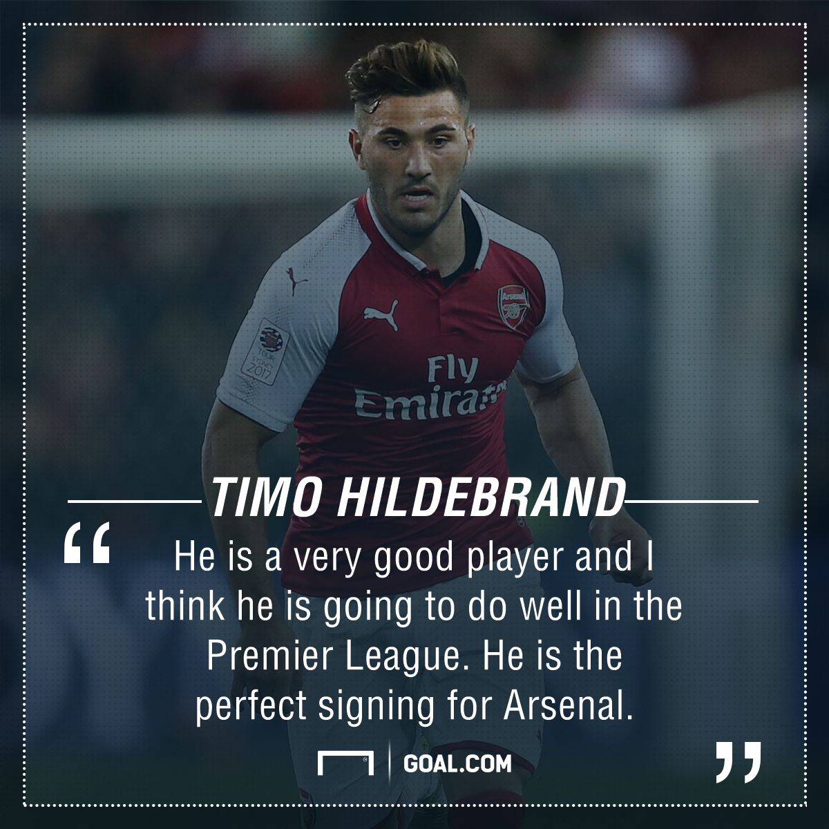Sead Kolasinac Timo Hildebrand Arsenal