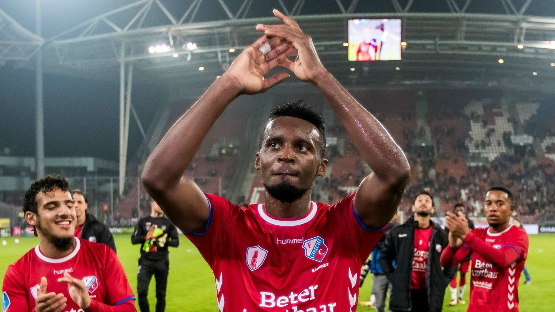 Jean-Christophe Bahebeck, Utrecht - Heerenveen, Eredivisie, 15102017