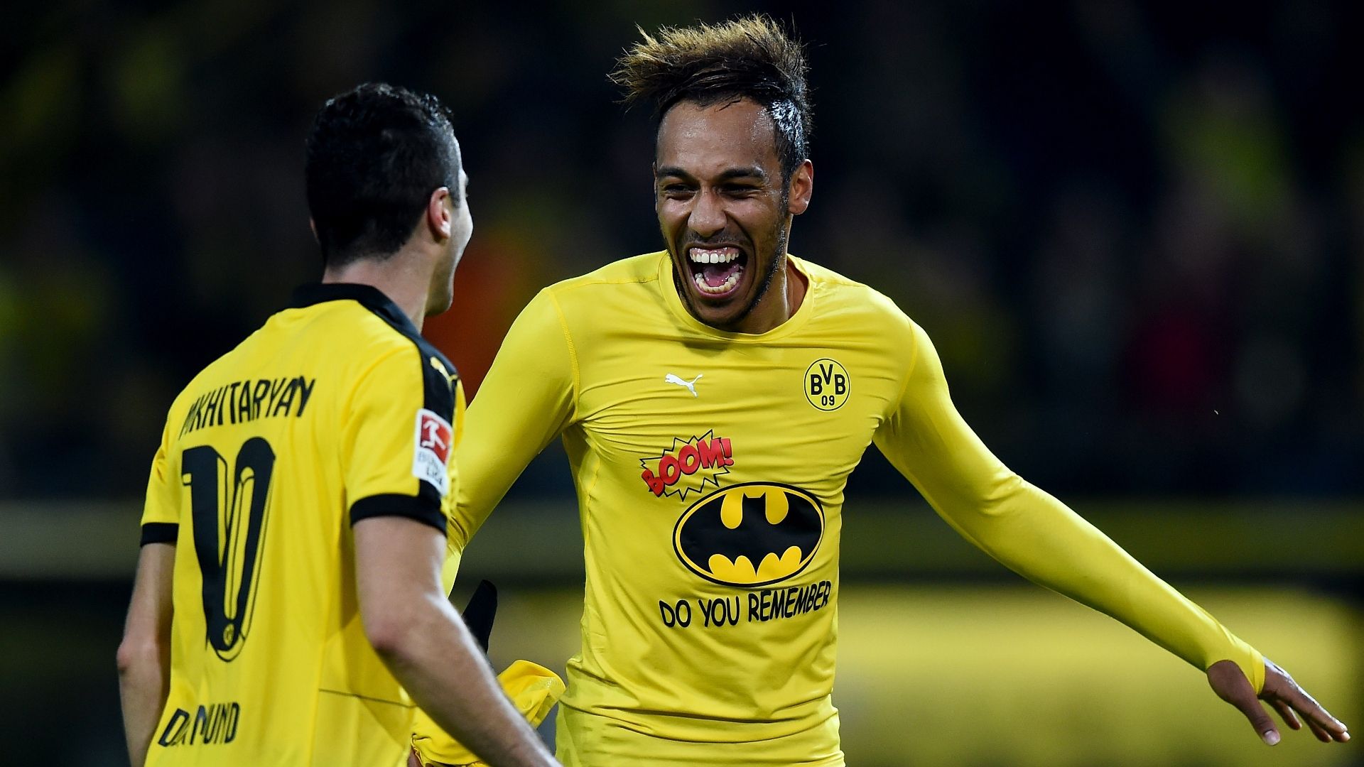 Aubameyang Mkhitaryan Dortmund