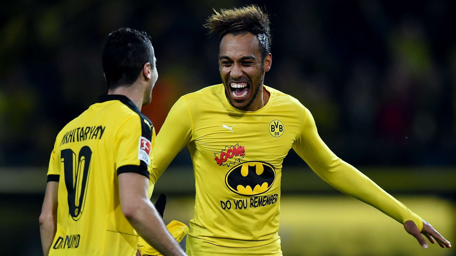 Aubameyang Mkhitaryan Dortmund