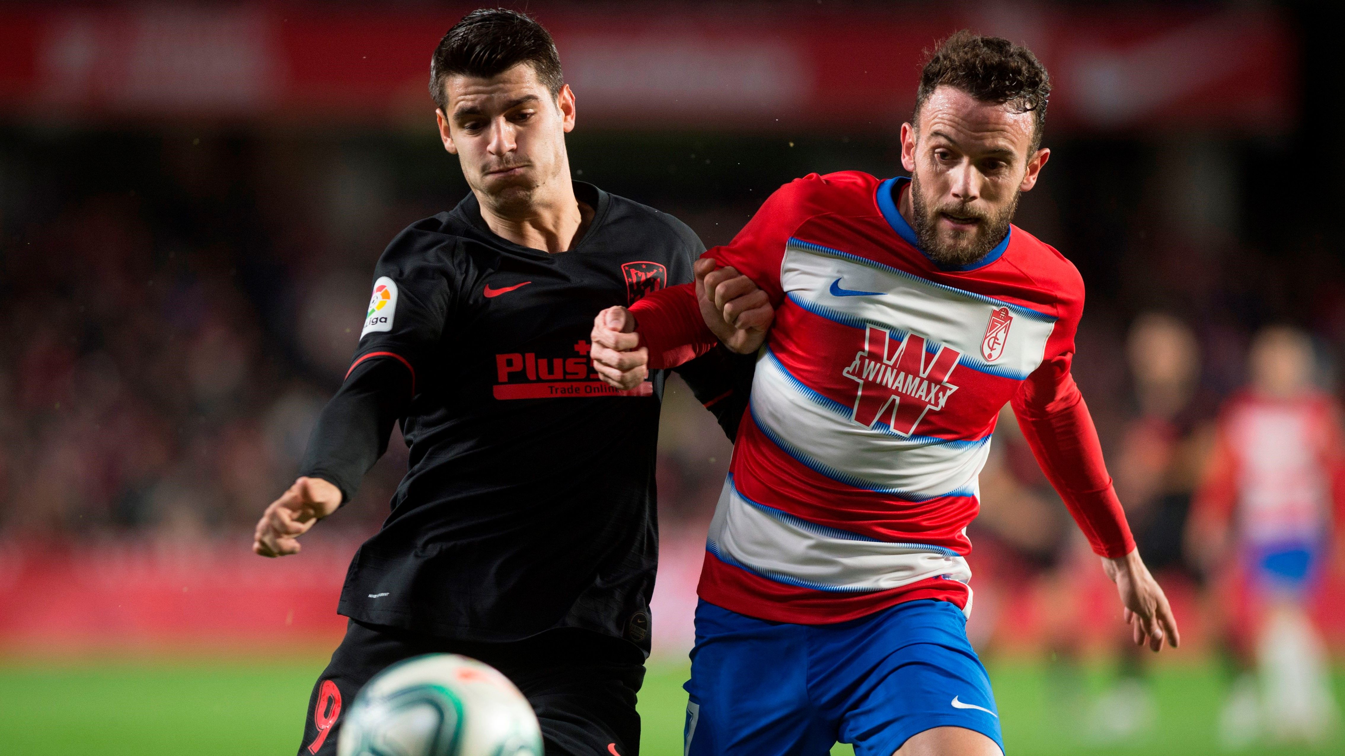 Alvaro Morata Quini Marin Granada Atletico de Madrid LaLiga 23112019