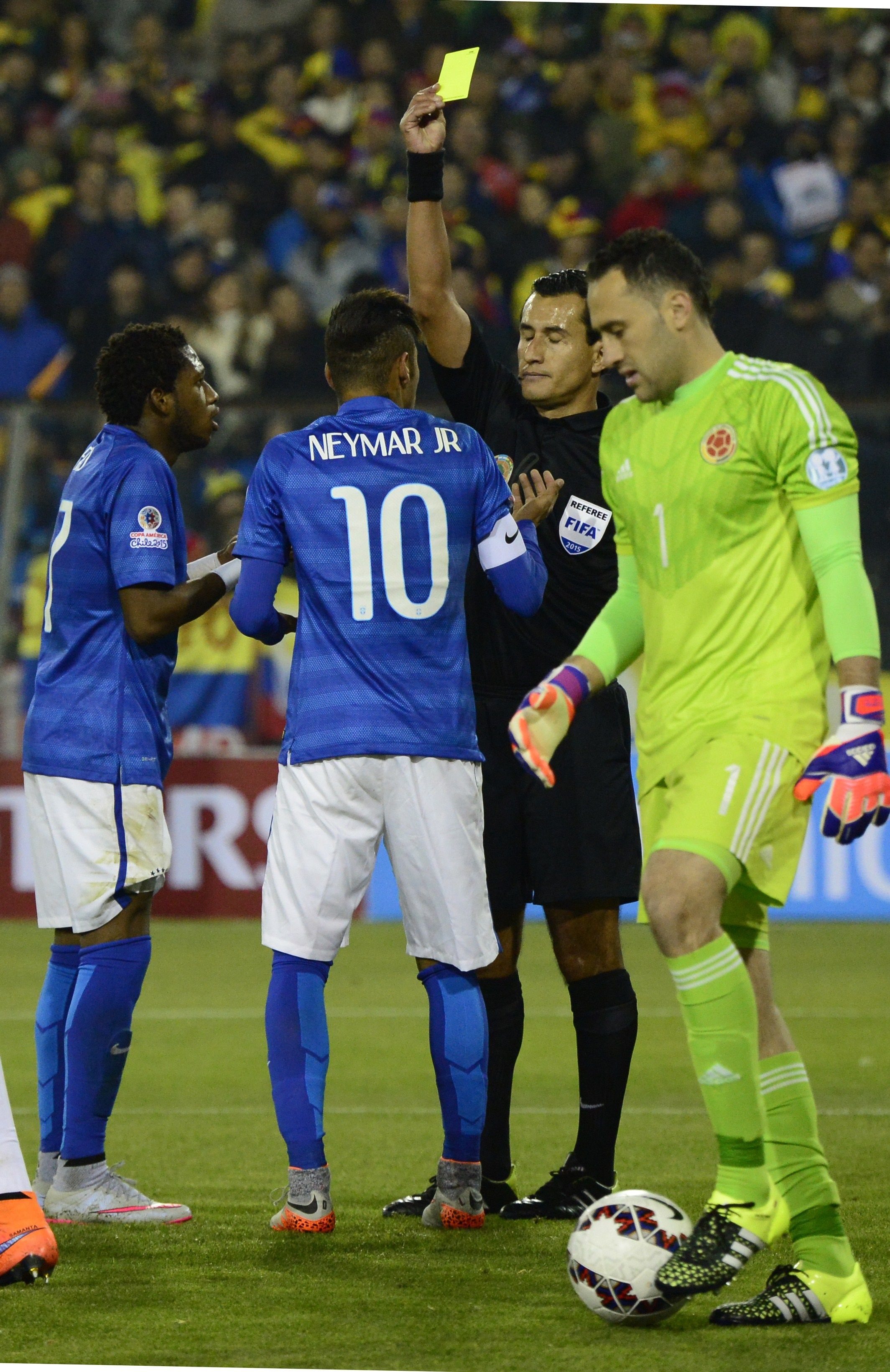GALERÍA: Brasil vs Colombia Copa América Chile 2015