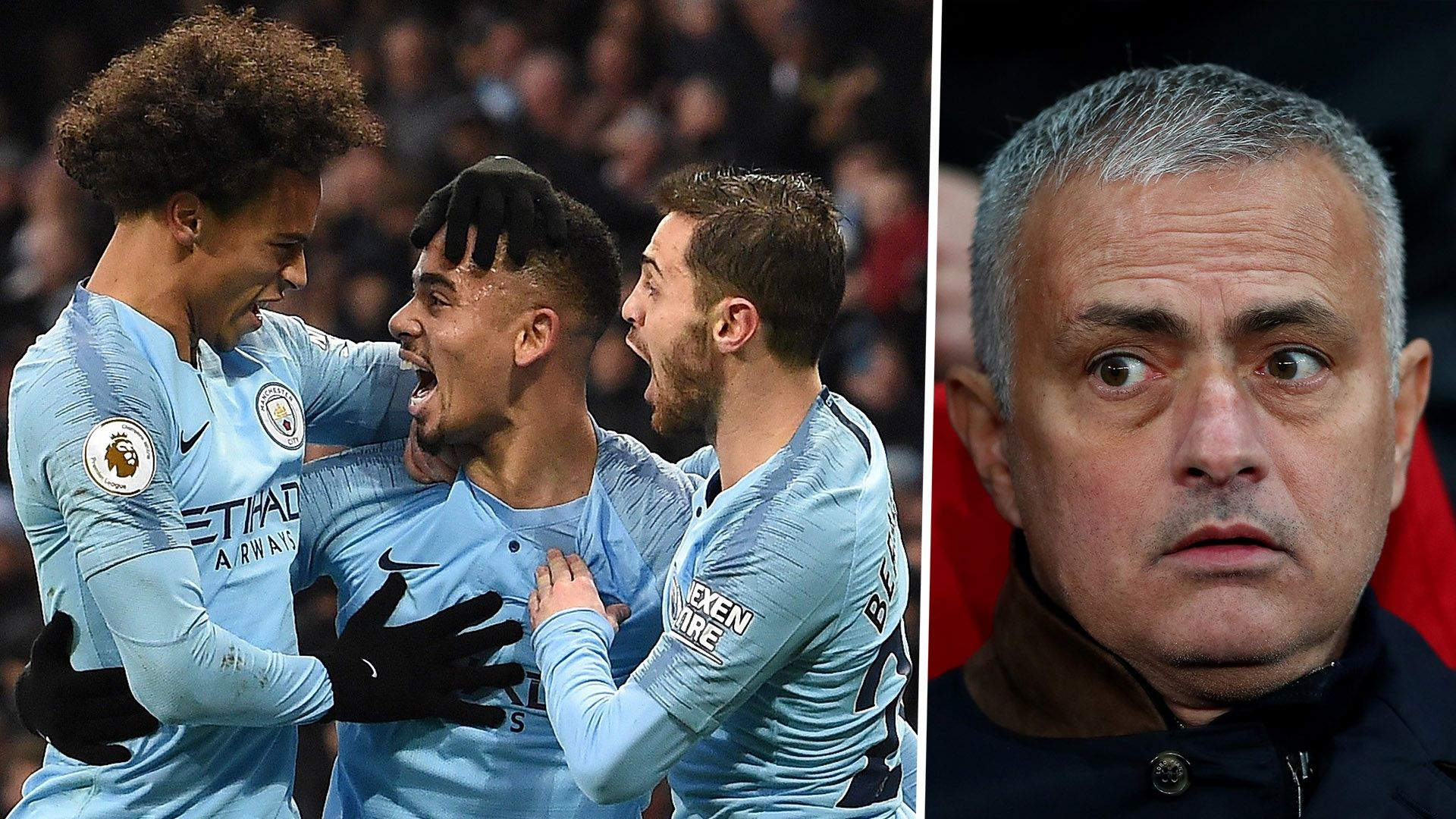 Manchester City Jose Mourinho 2018