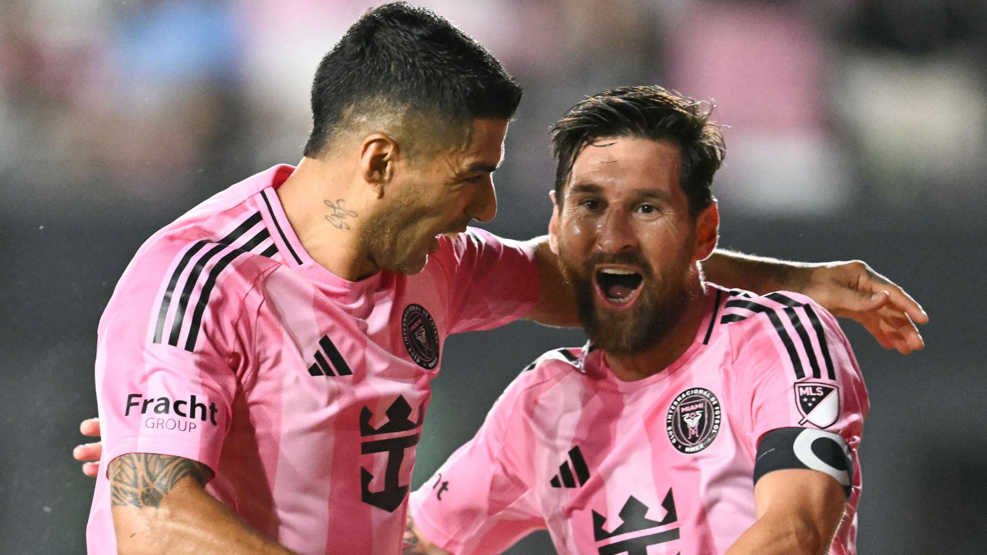 Luis Suarez Lionel Messi Inter Miami 2025