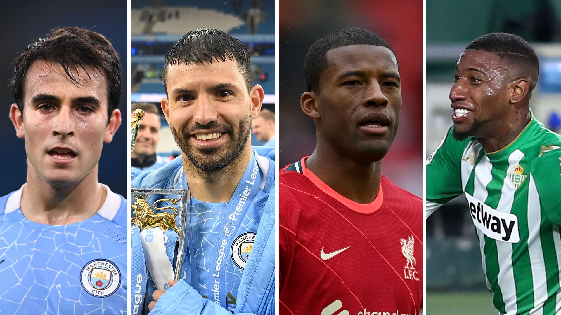 Barcelona Eric Garcia Sergio Kun Aguero Wijnaldum Emerson Royal