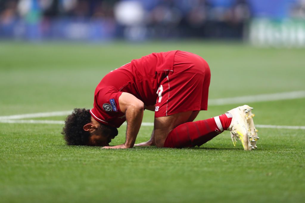 Salah liverpool tottenham ucl final