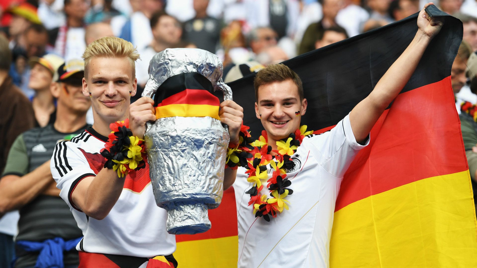 Fans Germany Poland European Championship 16062016