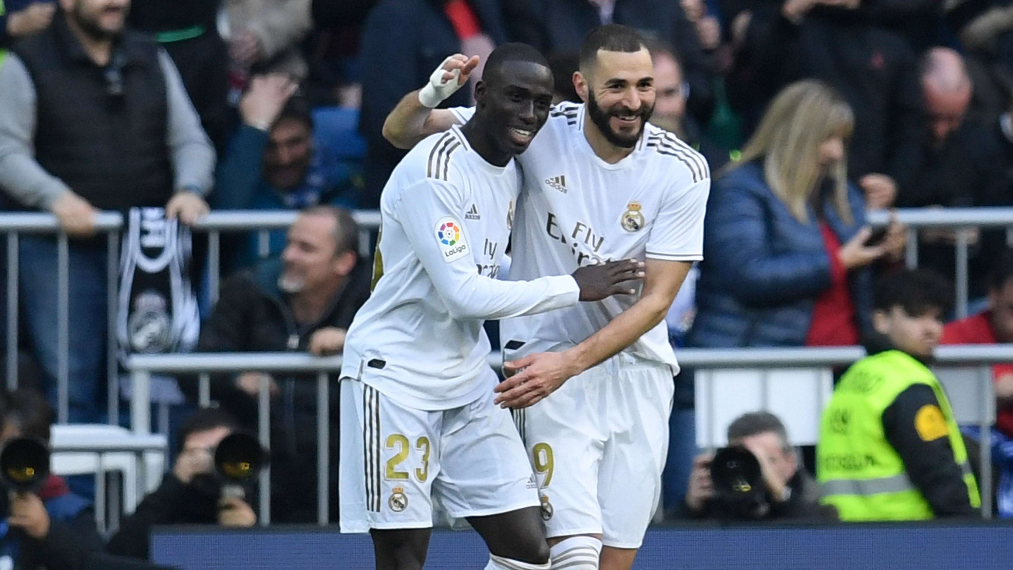 Karim Benzema Ferland Mendy Real Madrid Atletico LaLiga 01022020