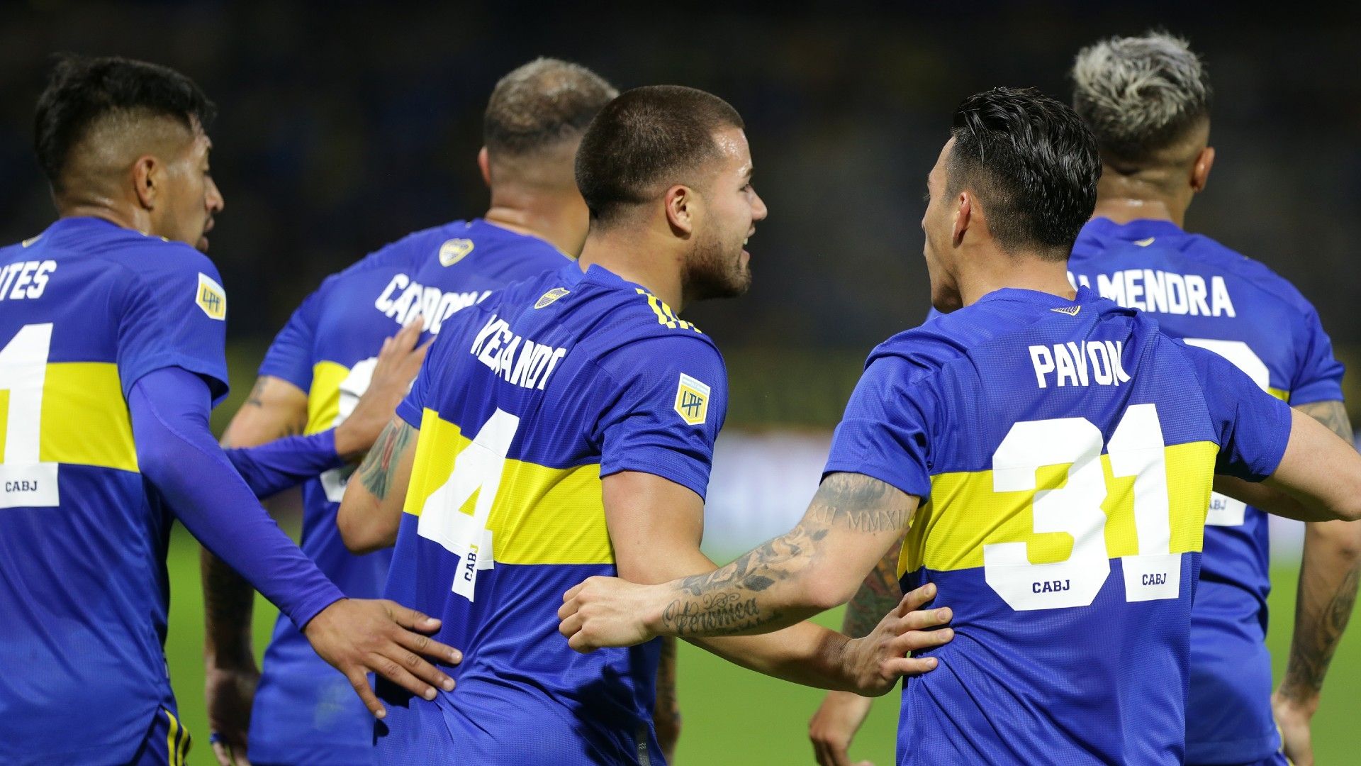 Boca Lanus Torneo Liga Profesional 09102021