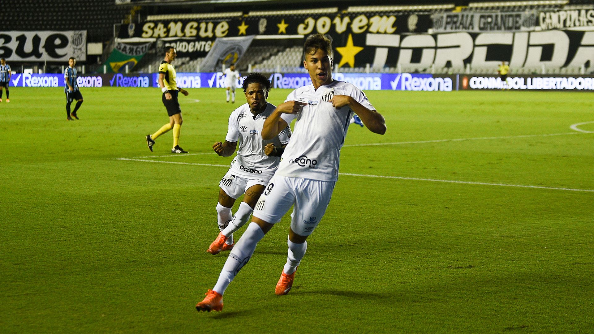 Kaio Jorge e Marinho Santos Grêmio Libertadores 16122020