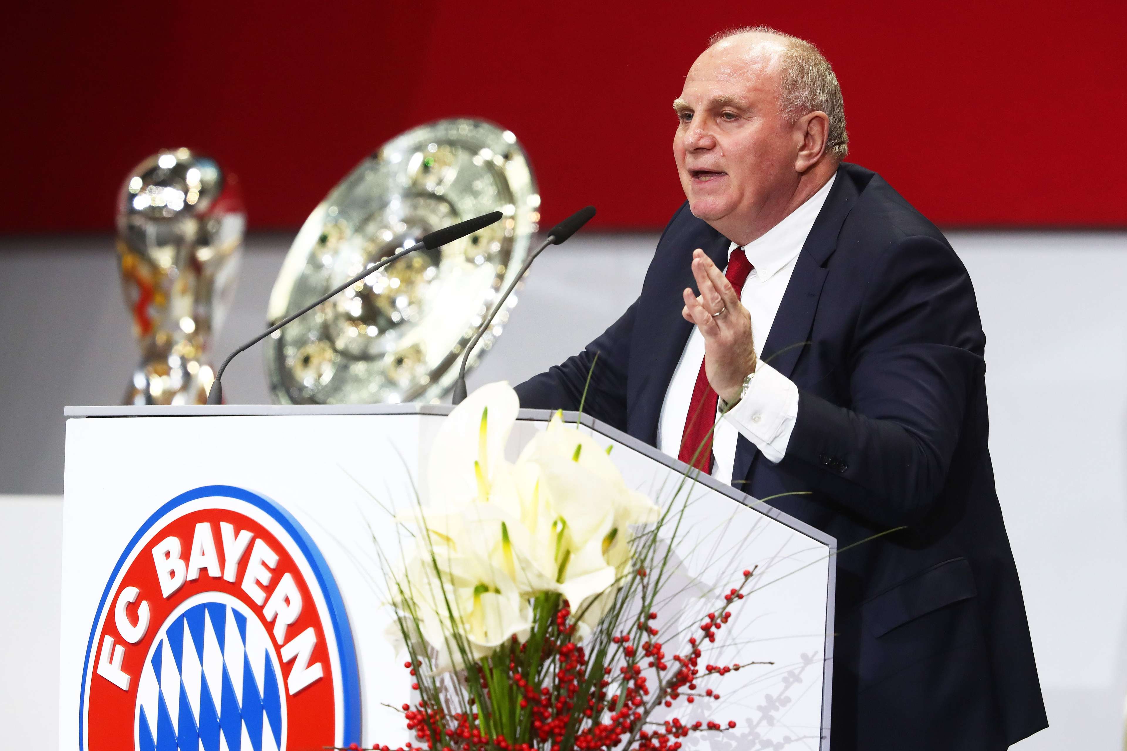 Uli Hoeneß JHV 112417 FC Bayern