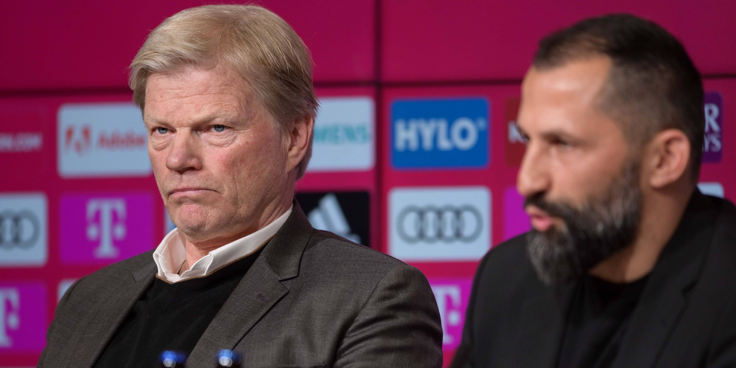 GERMANY ONLY: OLIVER KAHN HASAN SALIHAMIDZIC BAYERN MÜNCHEN