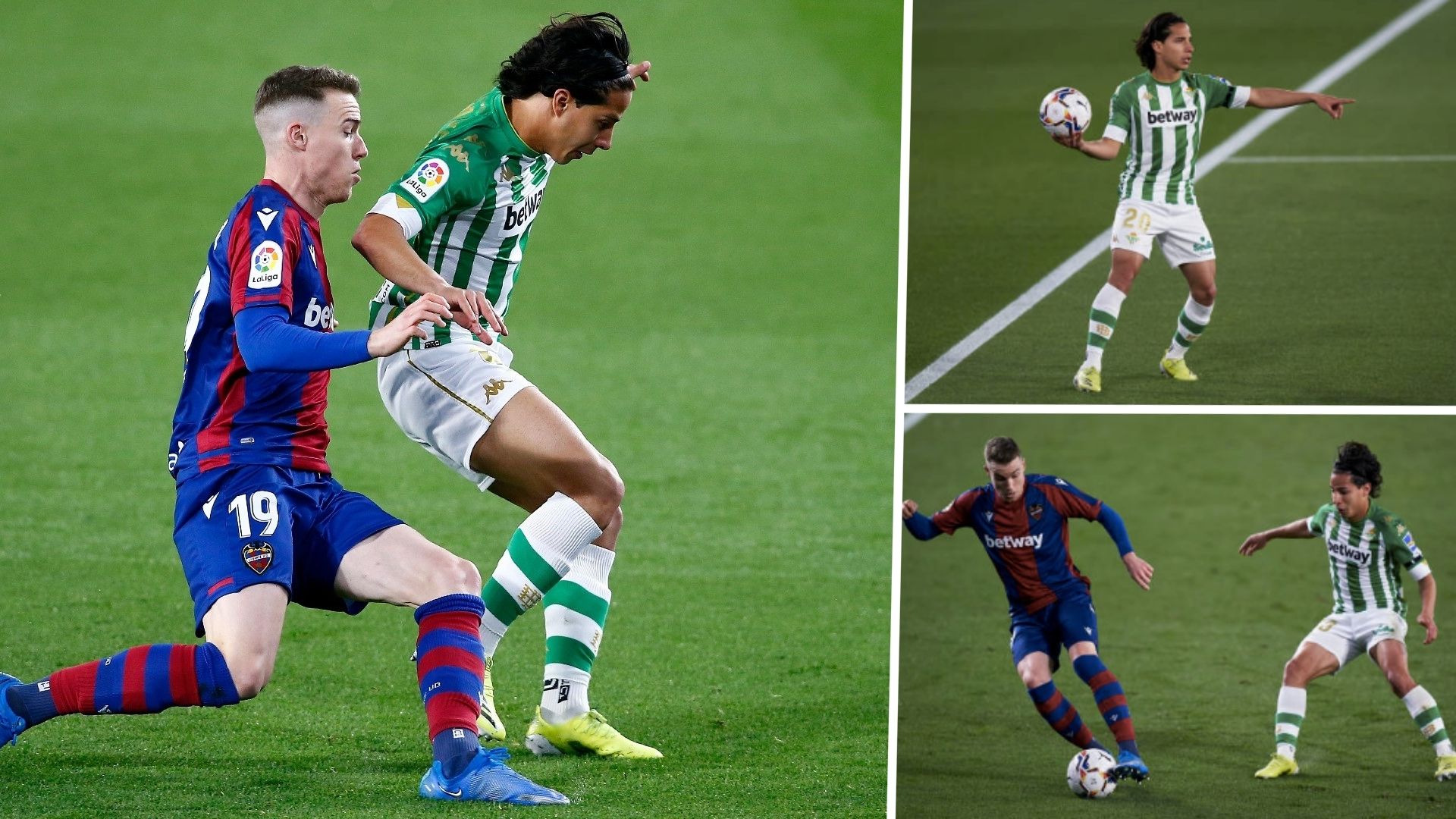 Diego Lainez Betis - Levante