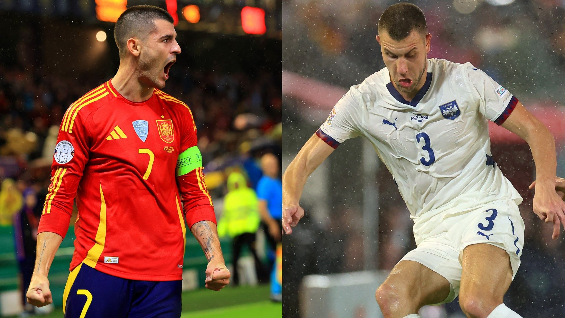 Morata Pavlovic Spagna Serbia