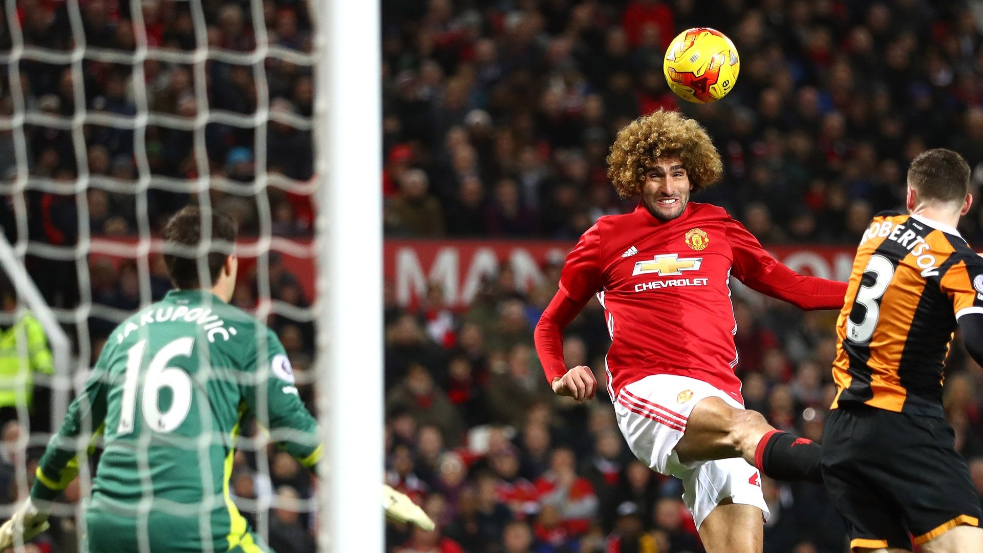 Marouane Fellaini Manchester United League Cup