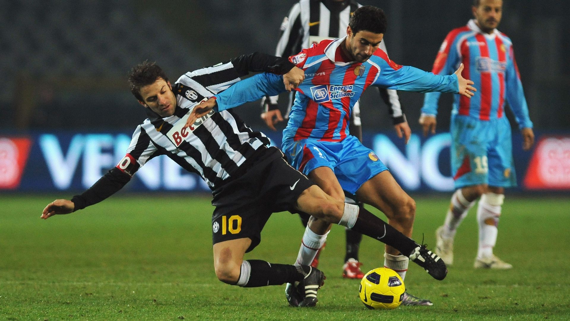 Alessandro Del Piero Fabio Sciacca Juventus Catania Tim Cup 2010