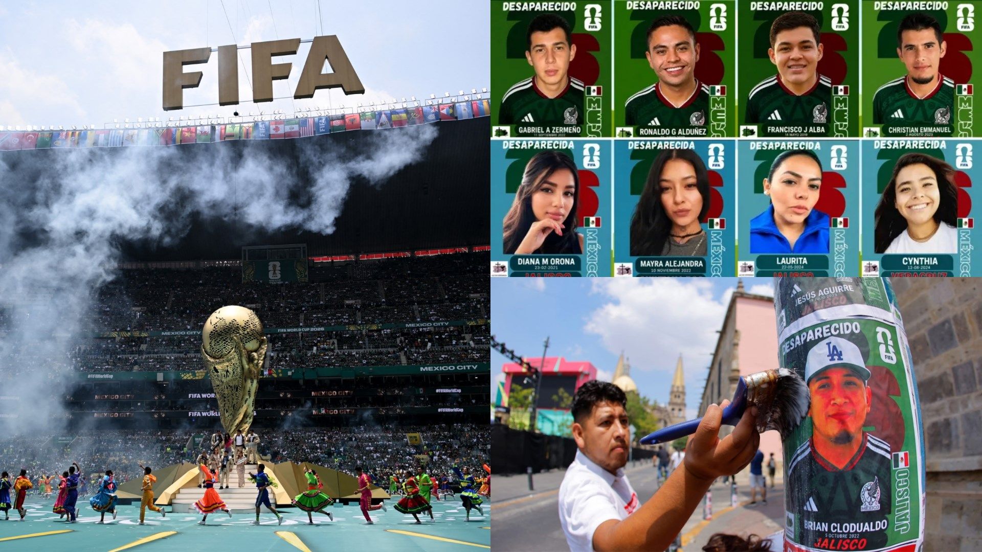 World cup Panini for "disparus"